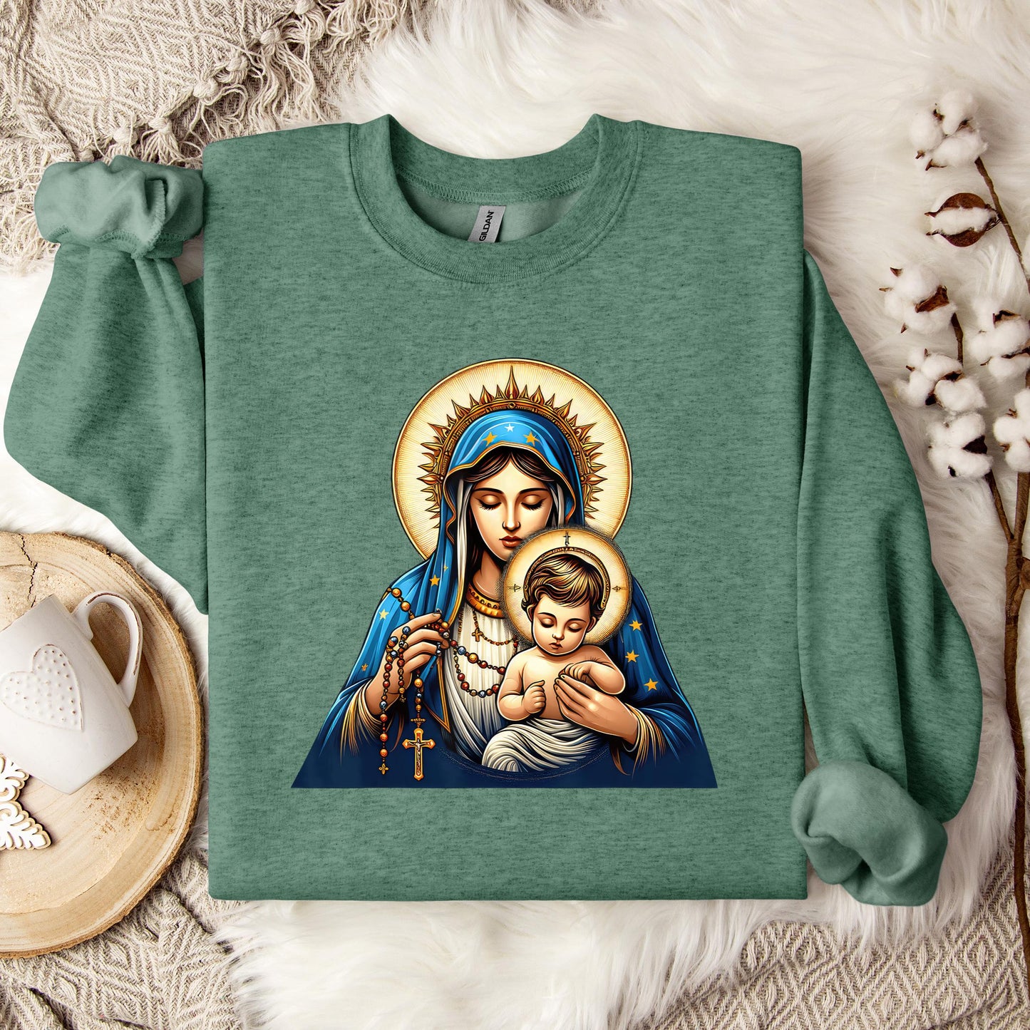 The Holy Virgin Mary 03 Sweatshirt