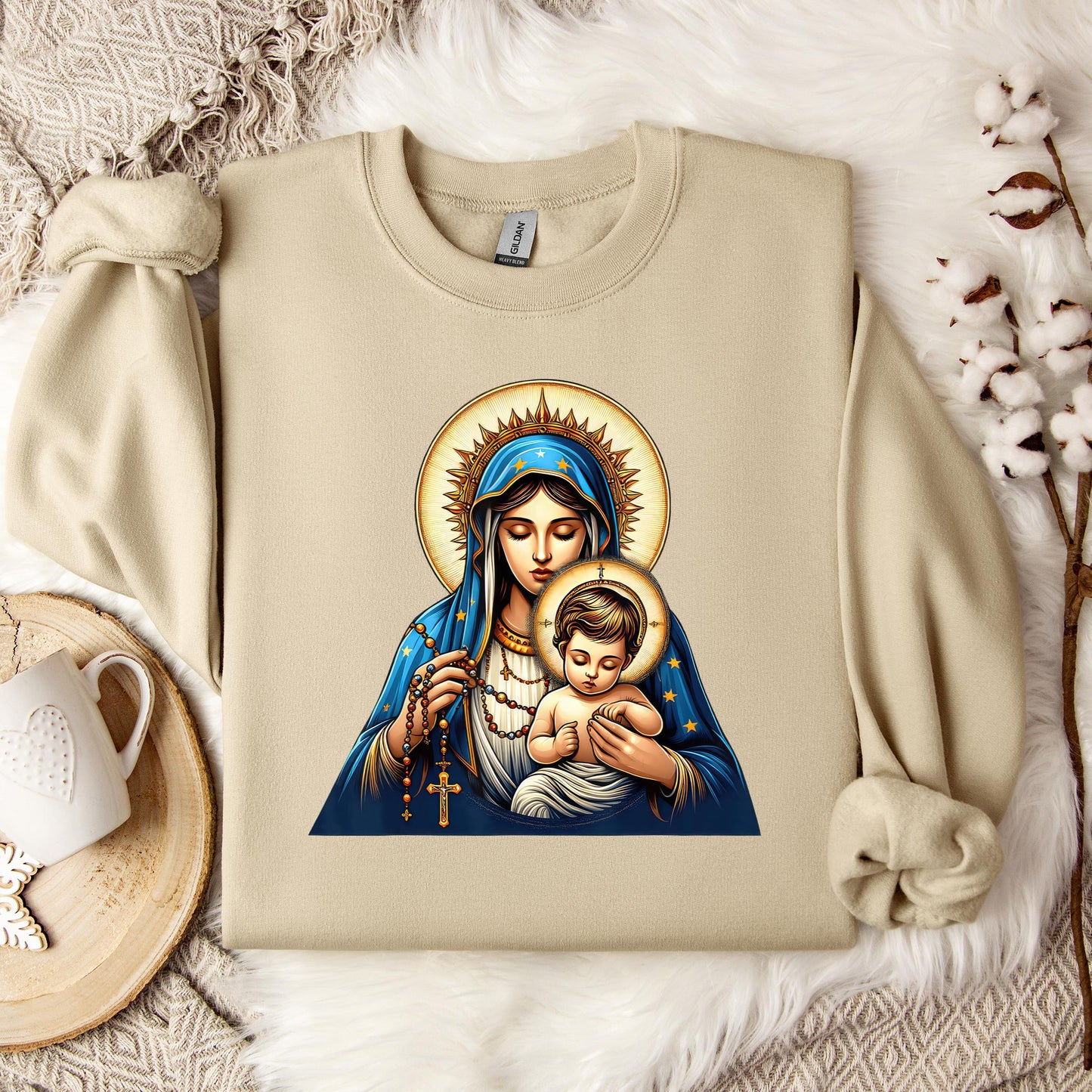 The Holy Virgin Mary 03 Sweatshirt