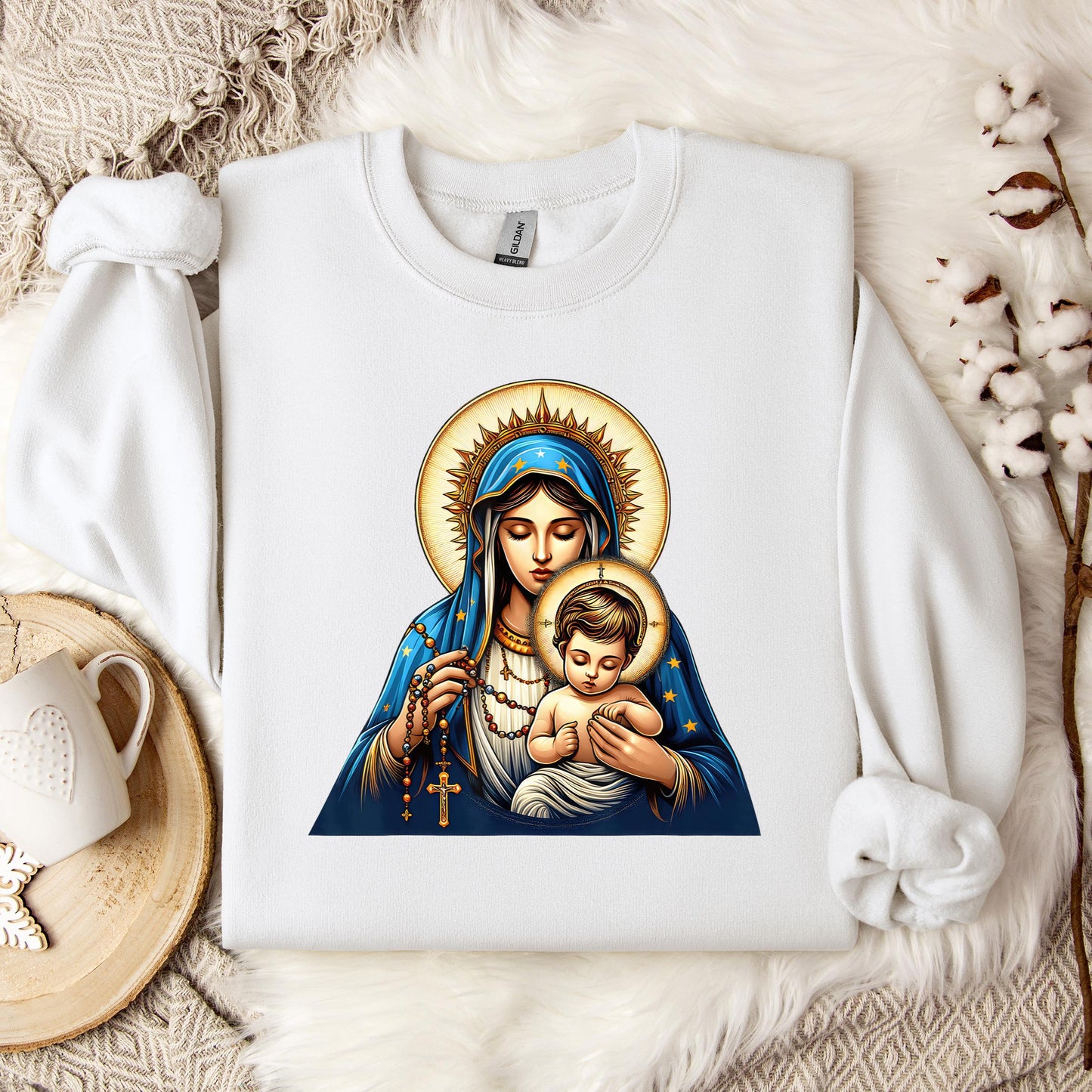 The Holy Virgin Mary 03 Sweatshirt