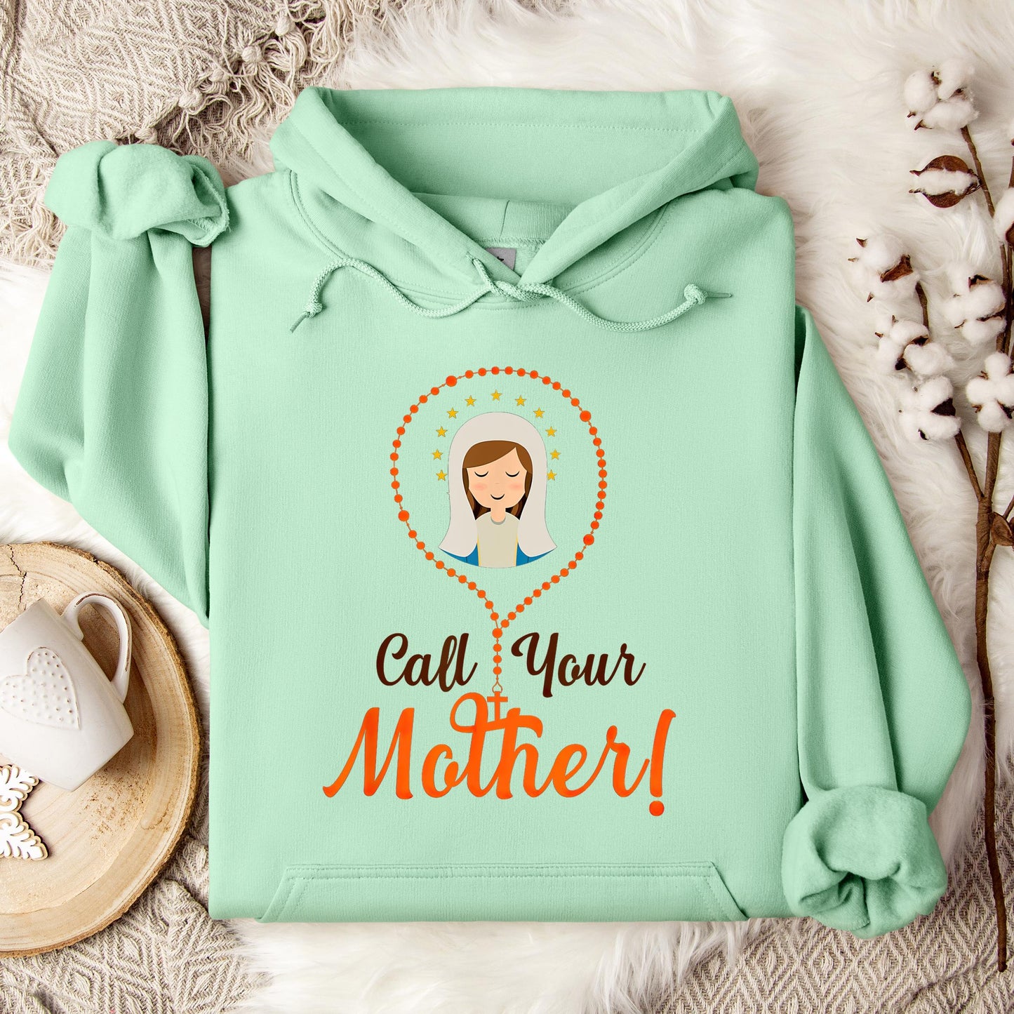 The Holy Virgin Mary 04 Hoodie