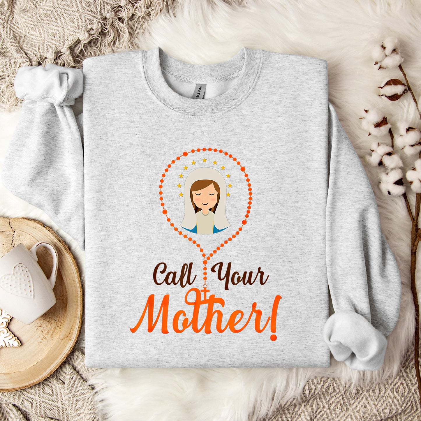 The Holy Virgin Mary 04 Sweatshirt