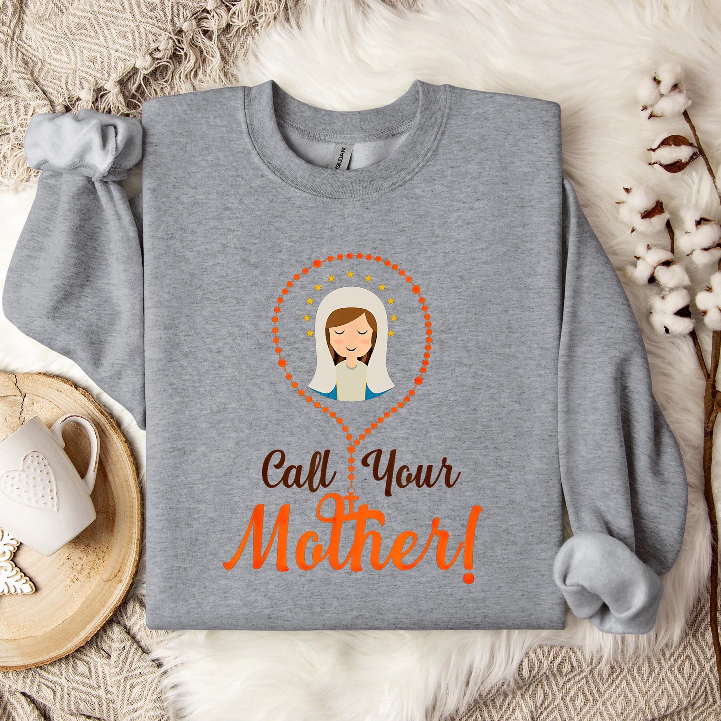 The Holy Virgin Mary 04 Sweatshirt