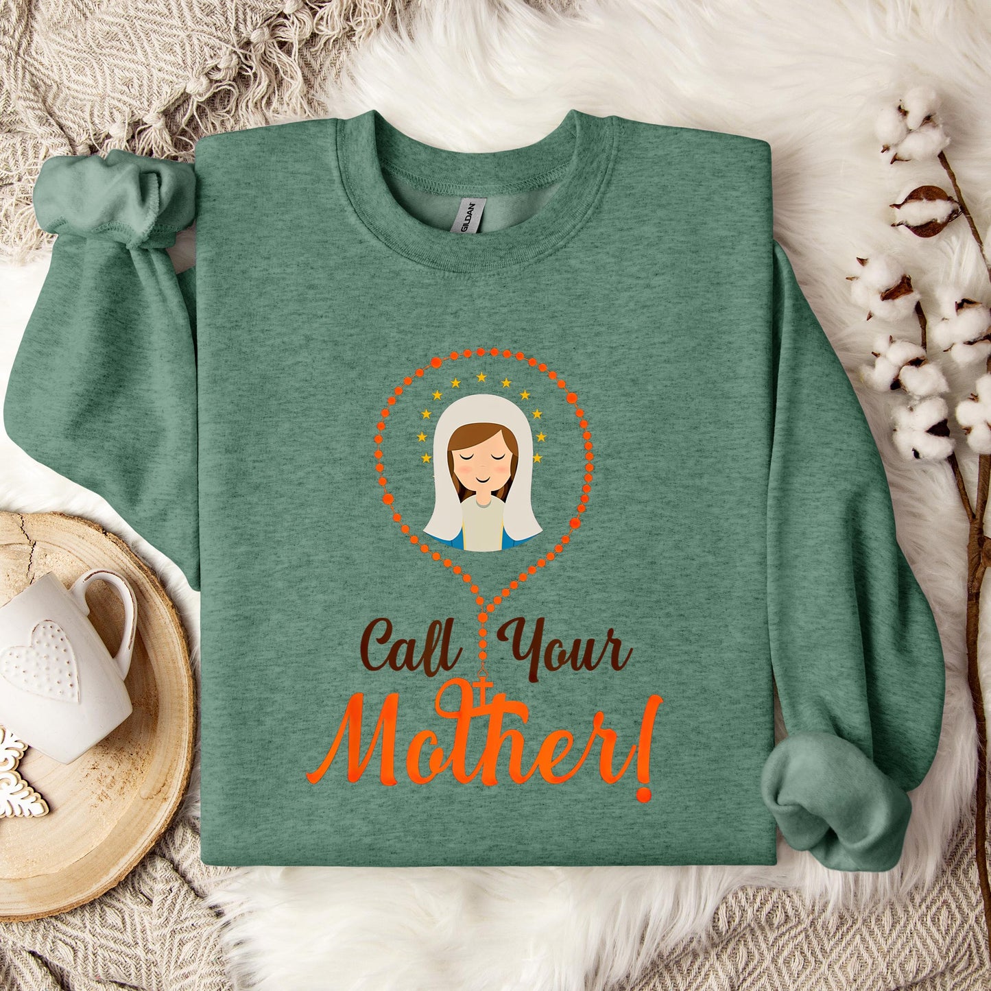The Holy Virgin Mary 04 Sweatshirt