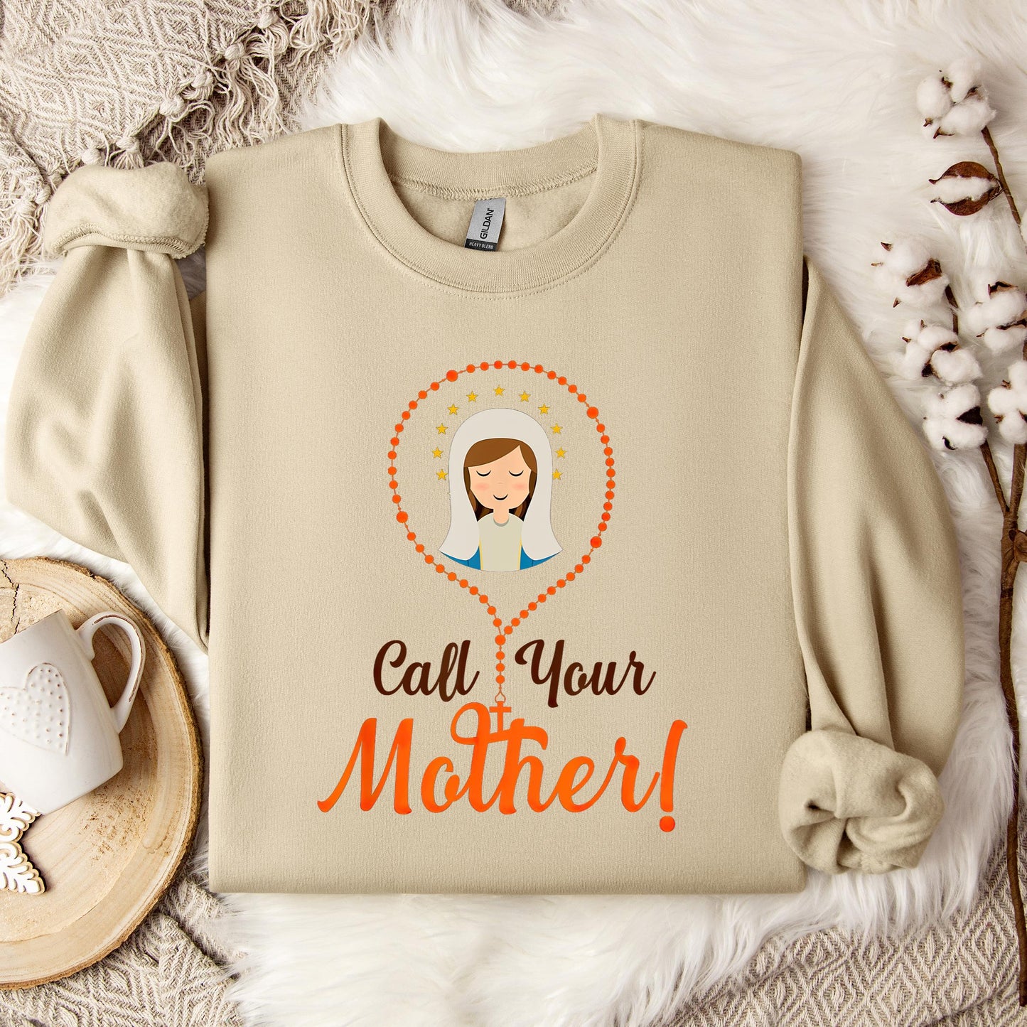 The Holy Virgin Mary 04 Sweatshirt