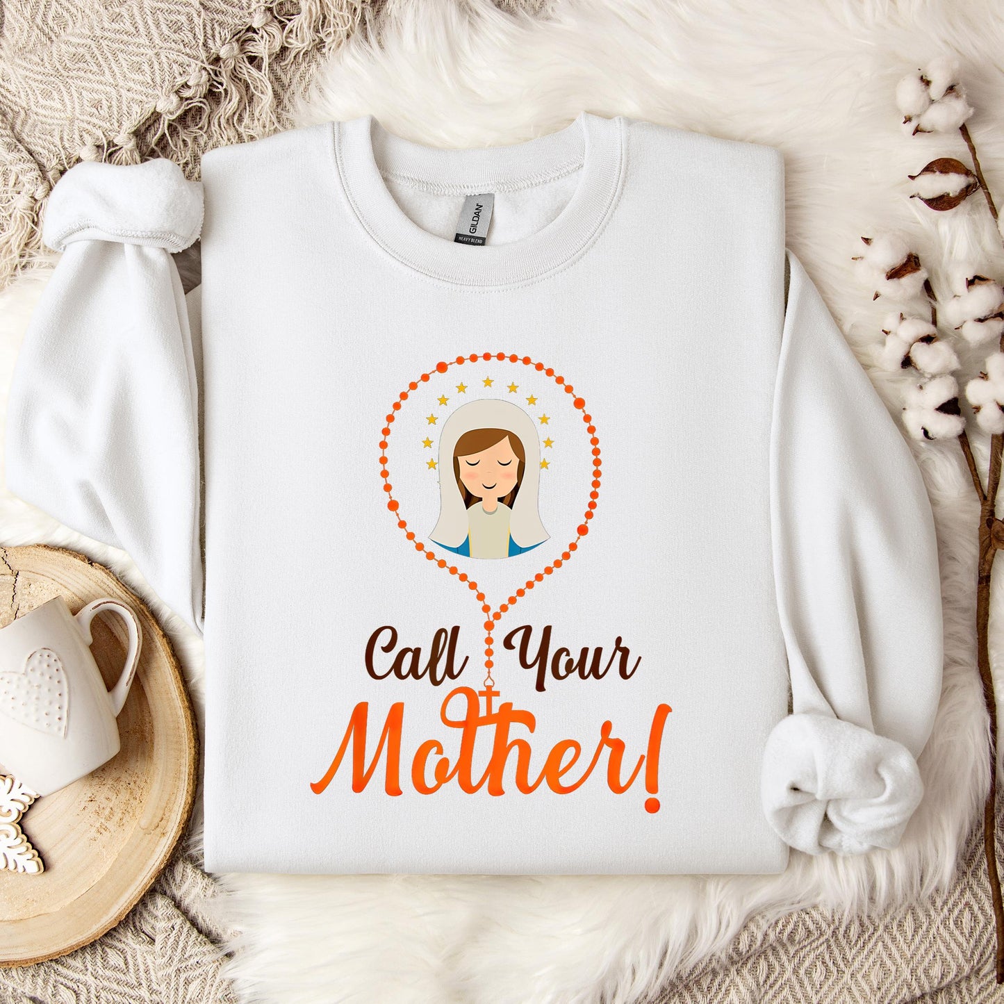 The Holy Virgin Mary 04 Sweatshirt
