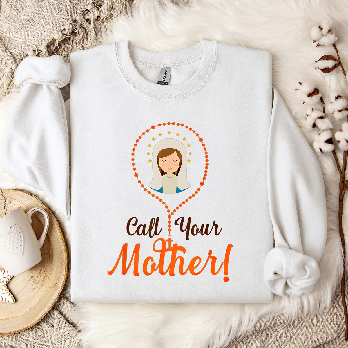 The Holy Virgin Mary 04 Sweatshirt