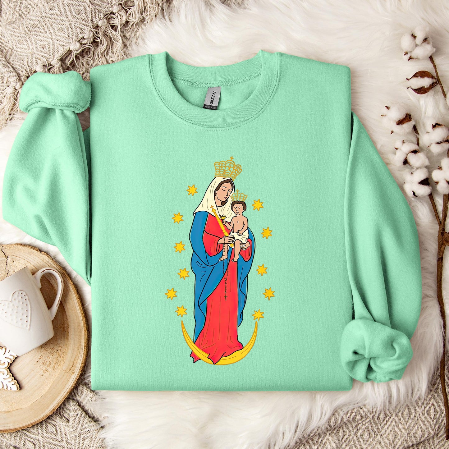 The Holy Virgin Mary 05 Sweatshirt