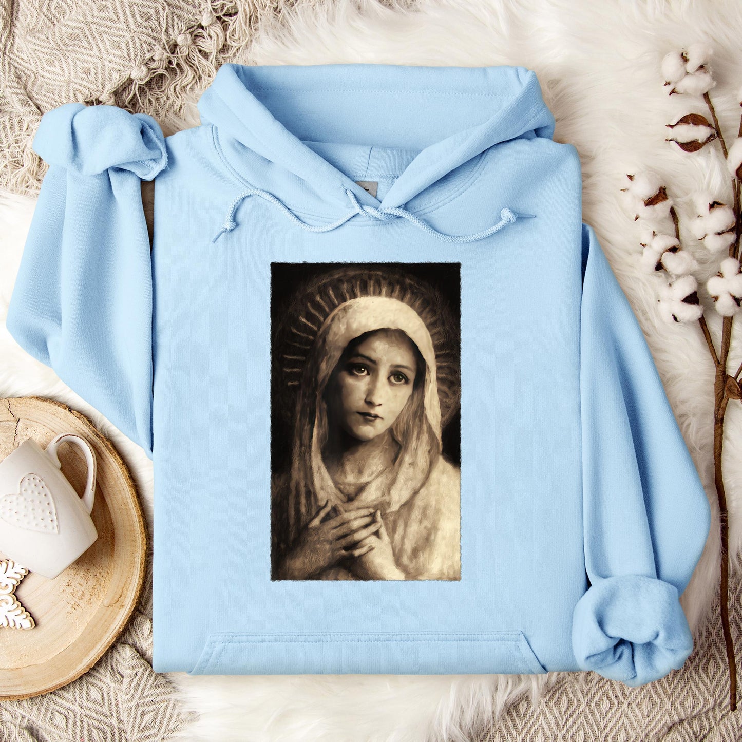 The Holy Virgin Mary 09 Hoodie