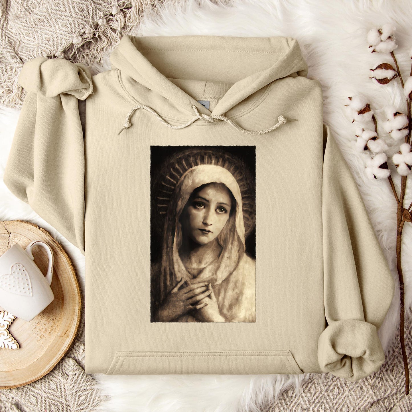 The Holy Virgin Mary 09 Hoodie