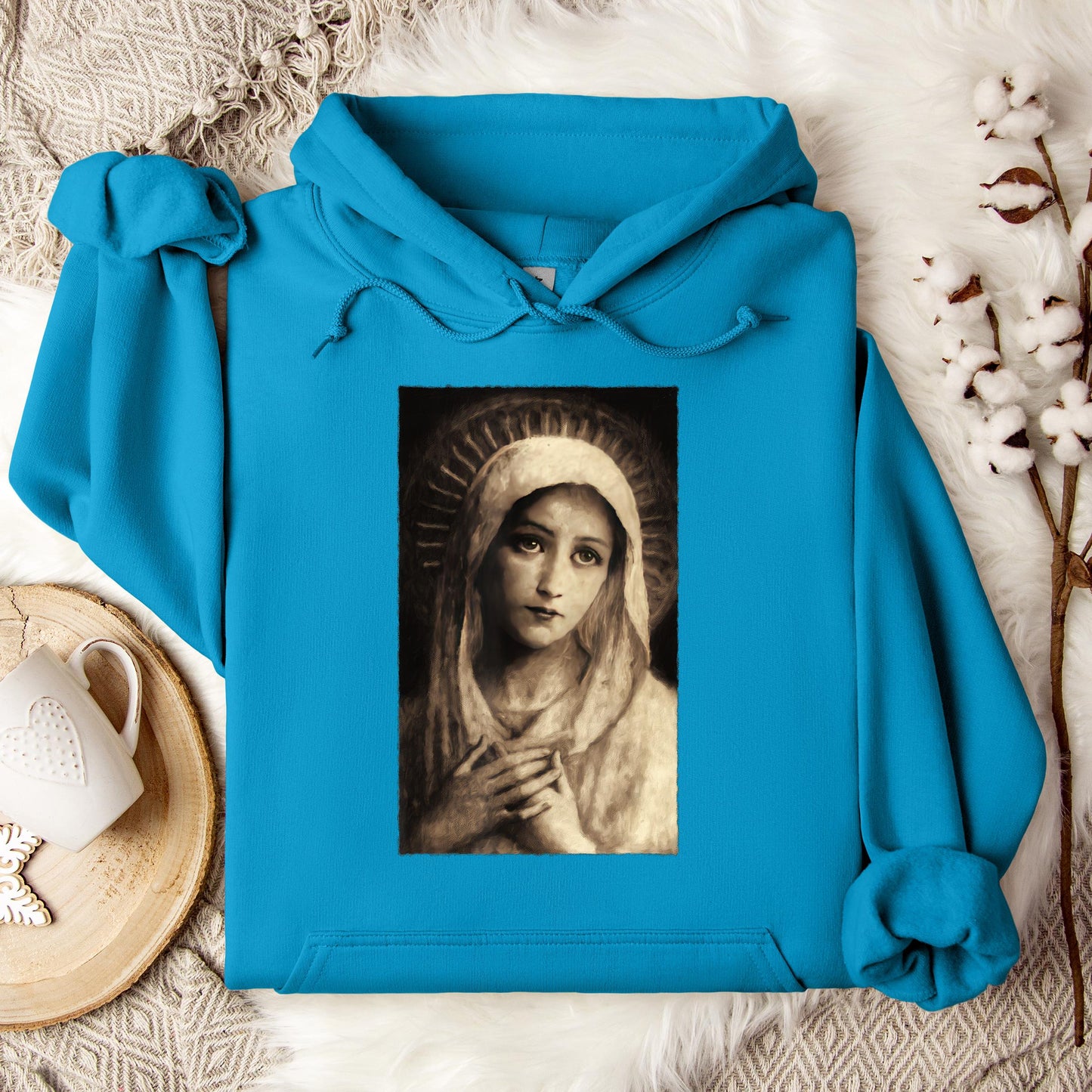 The Holy Virgin Mary 09 Hoodie