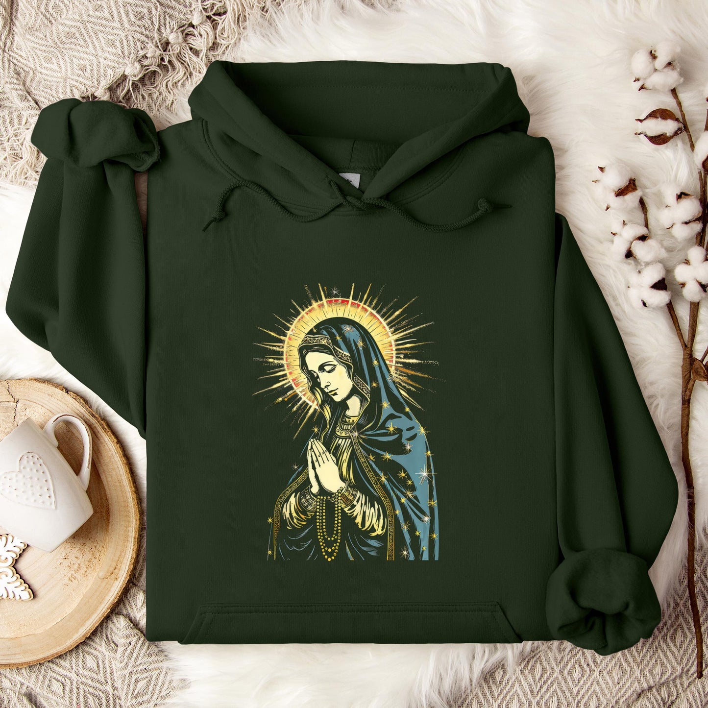 The Holy Virgin Mary 100 Hoodie