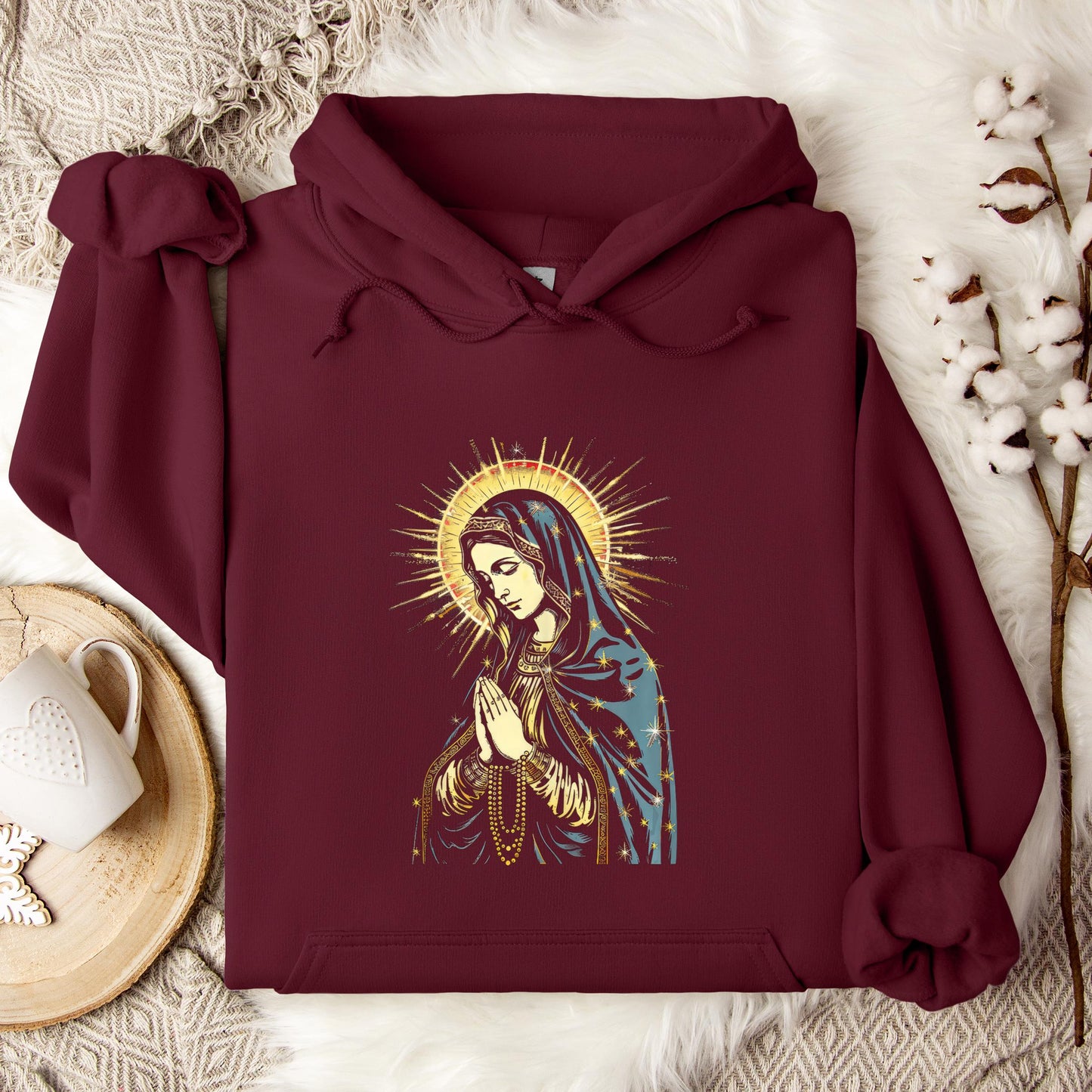 The Holy Virgin Mary 100 Hoodie