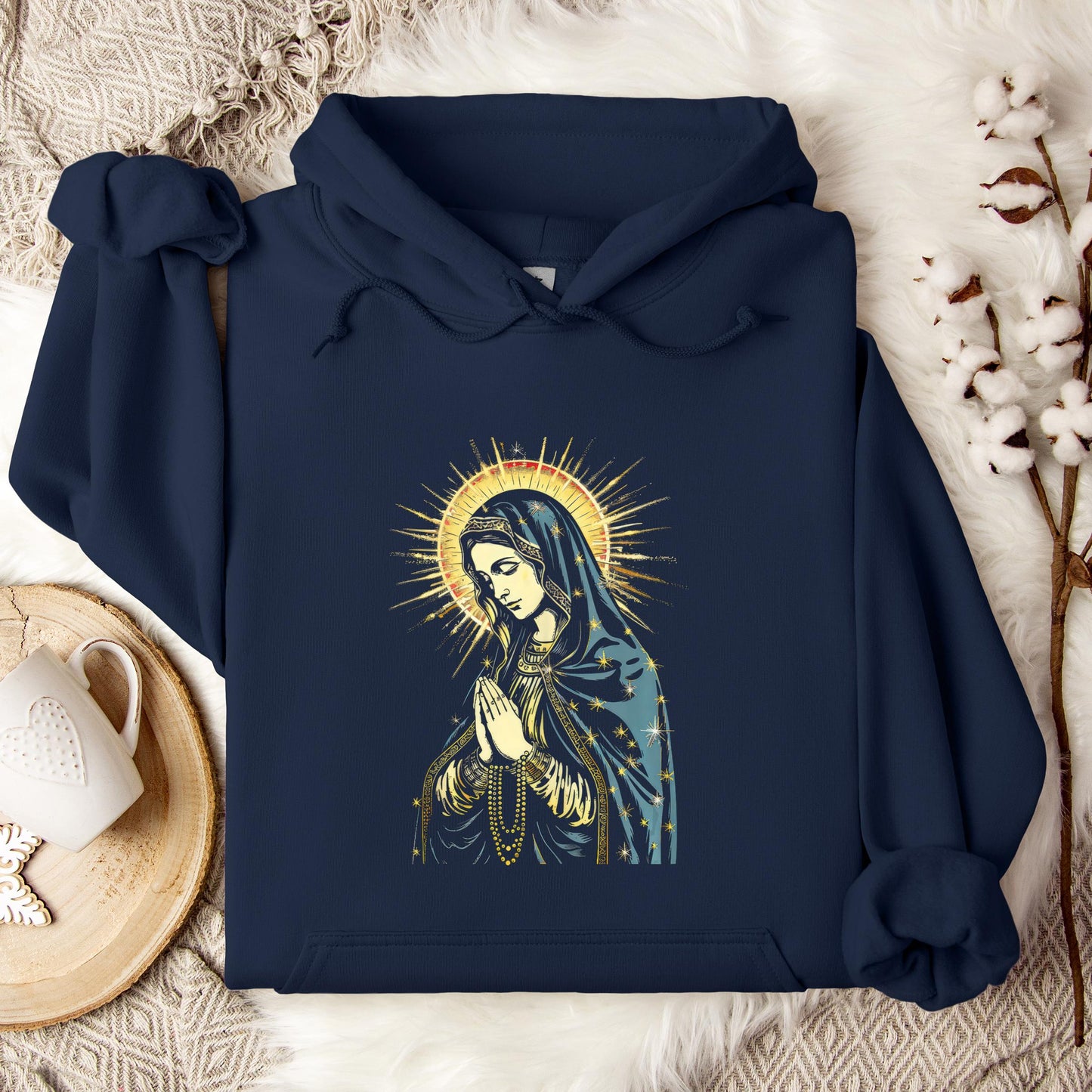 The Holy Virgin Mary 100 Hoodie
