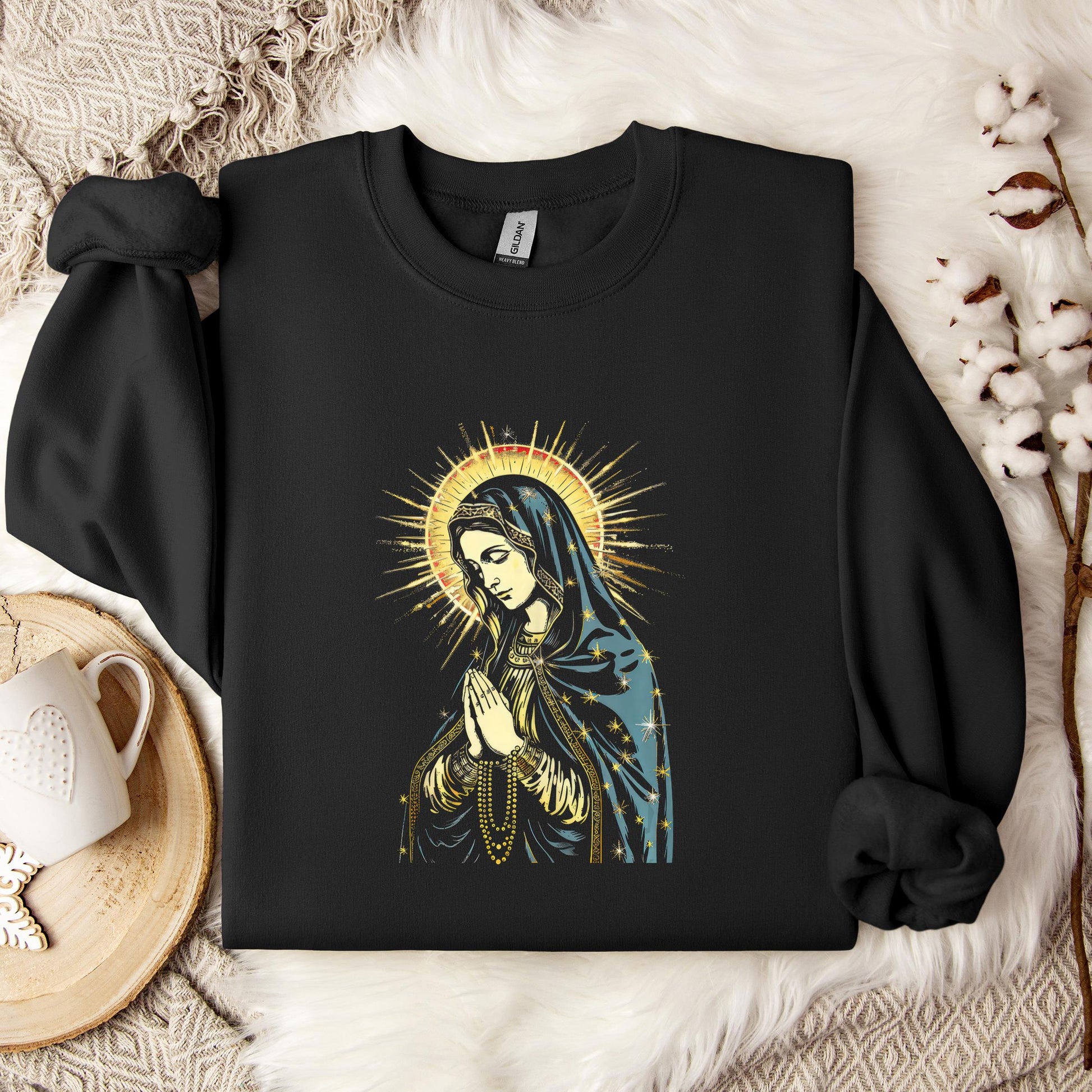 The Holy Virgin Mary 100 Sweatshirt