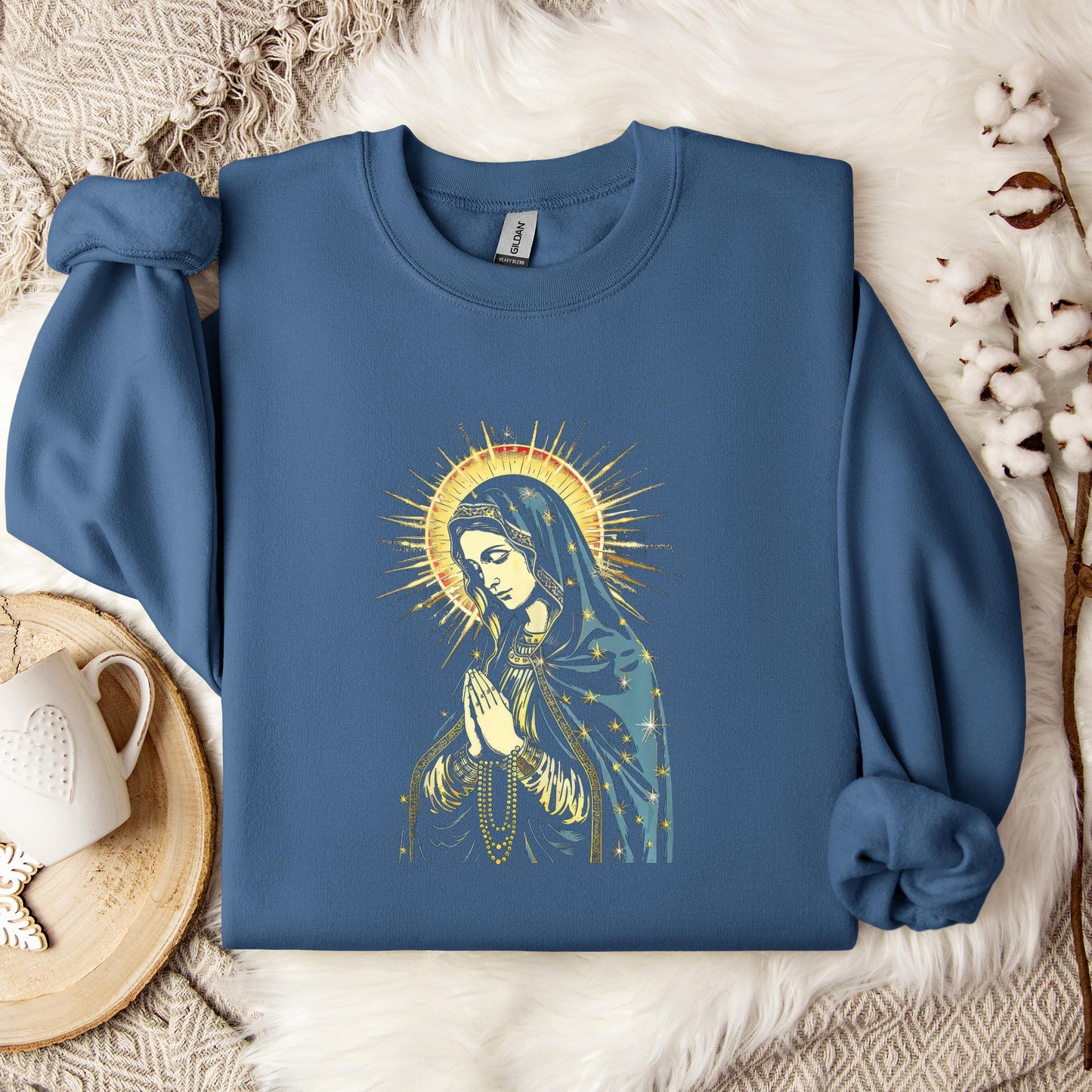 The Holy Virgin Mary 100 Sweatshirt
