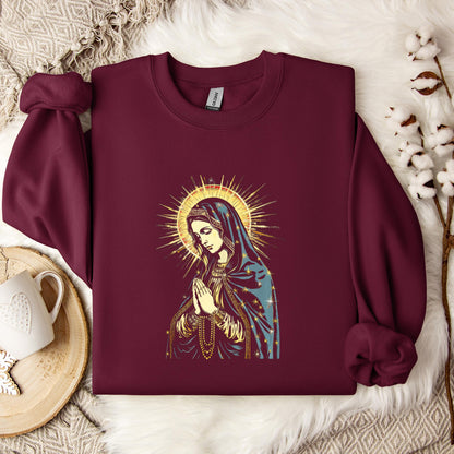 The Holy Virgin Mary 100 Sweatshirt
