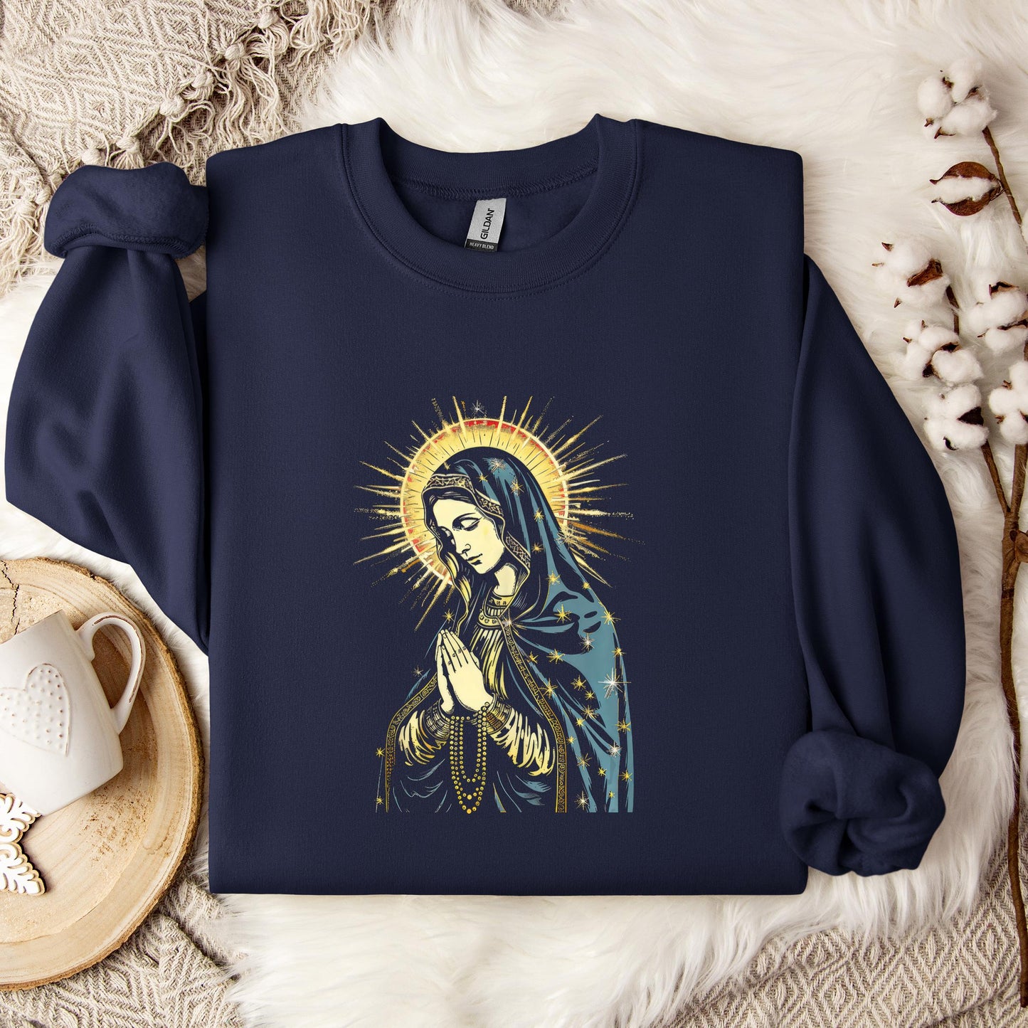 The Holy Virgin Mary 100 Sweatshirt