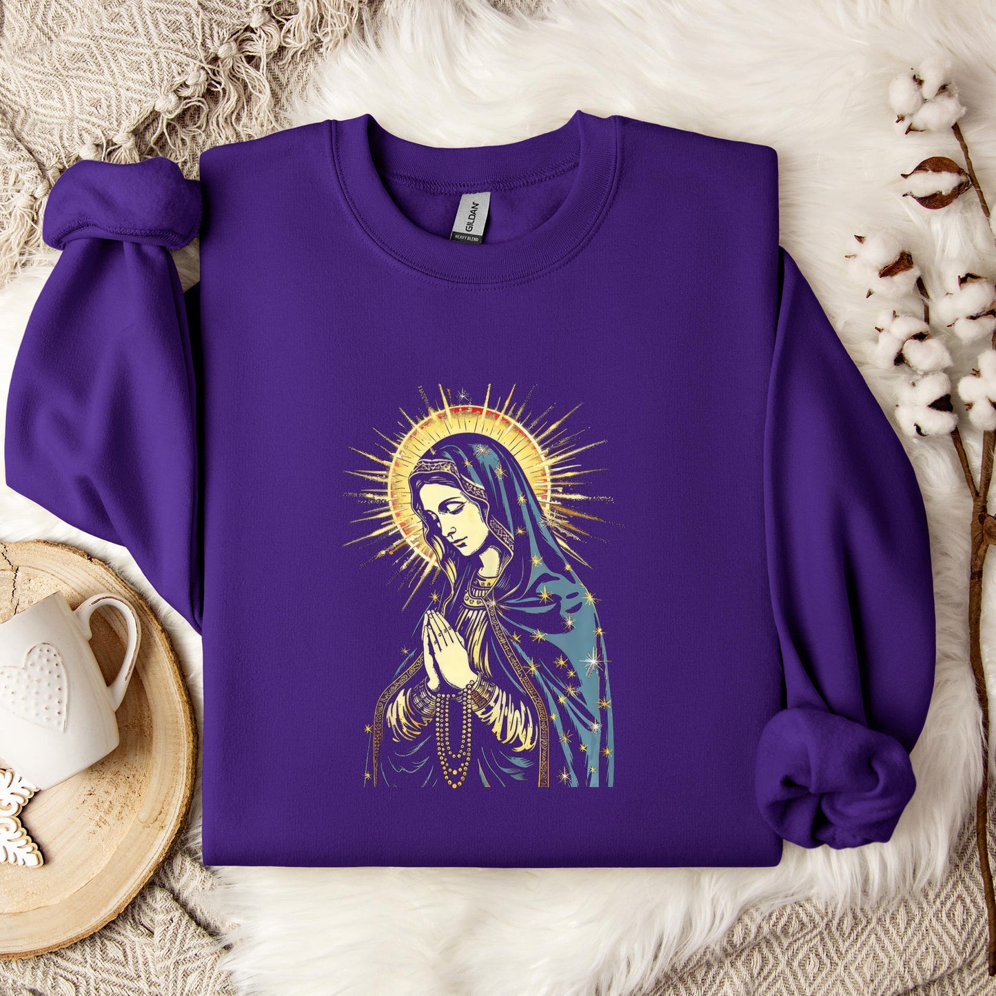 The Holy Virgin Mary 100 Sweatshirt