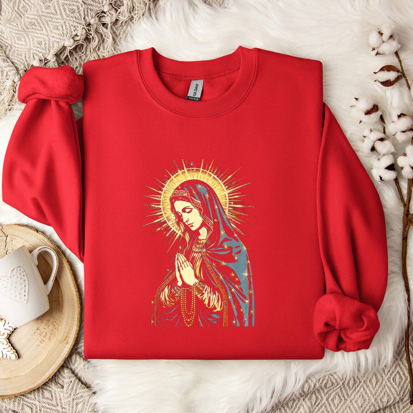 The Holy Virgin Mary 100 Sweatshirt