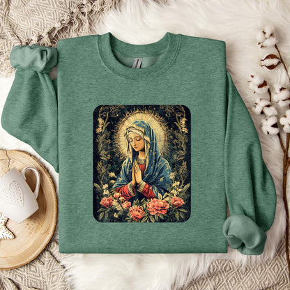 The Holy Virgin Mary 101 Sweatshirt
