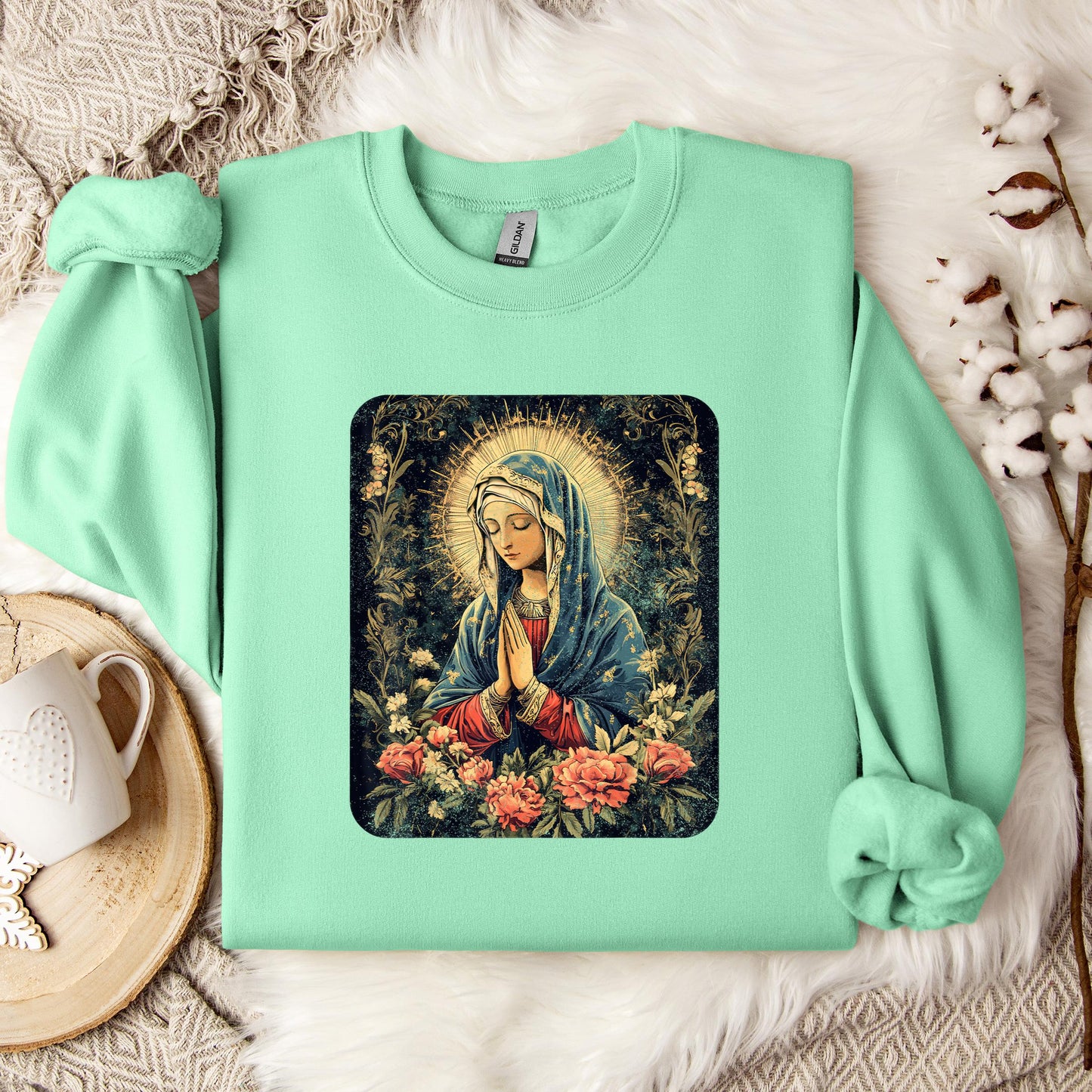 The Holy Virgin Mary 101 Sweatshirt