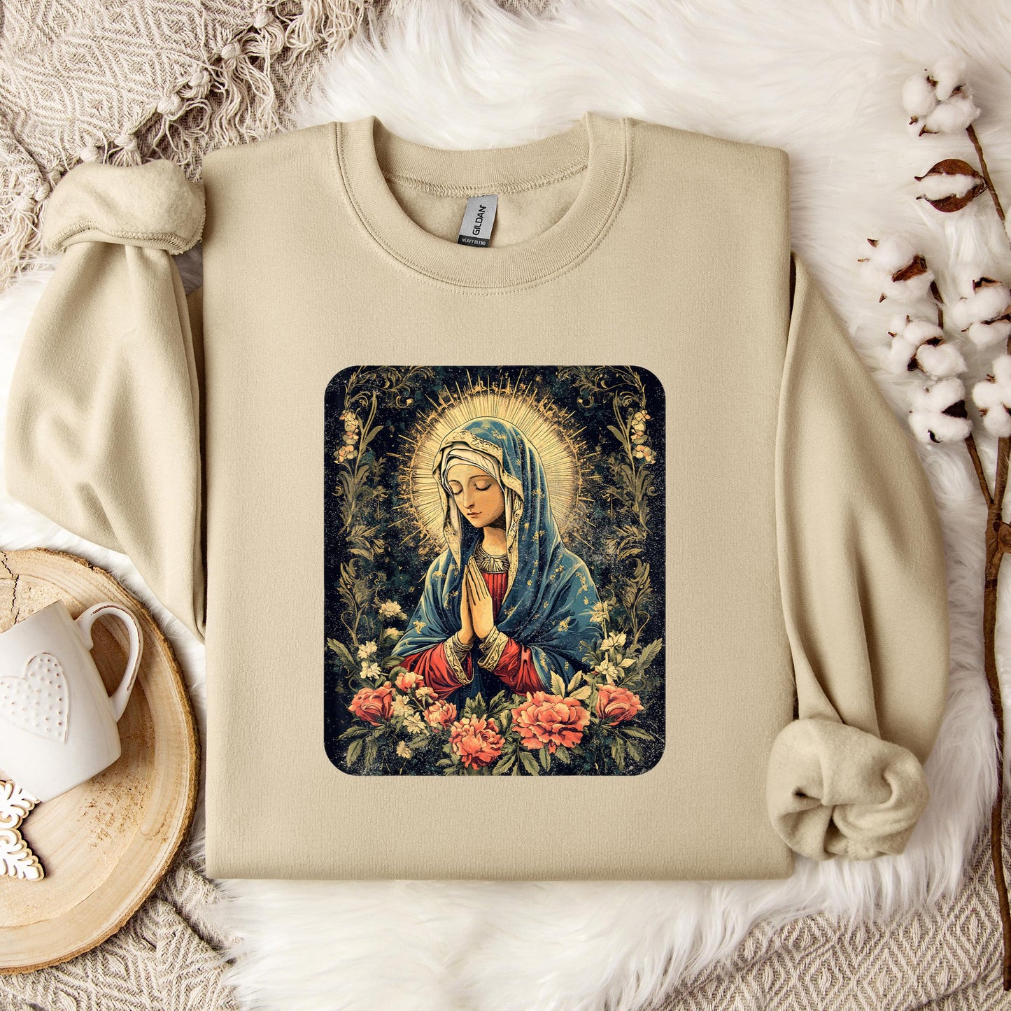 The Holy Virgin Mary 101 Sweatshirt