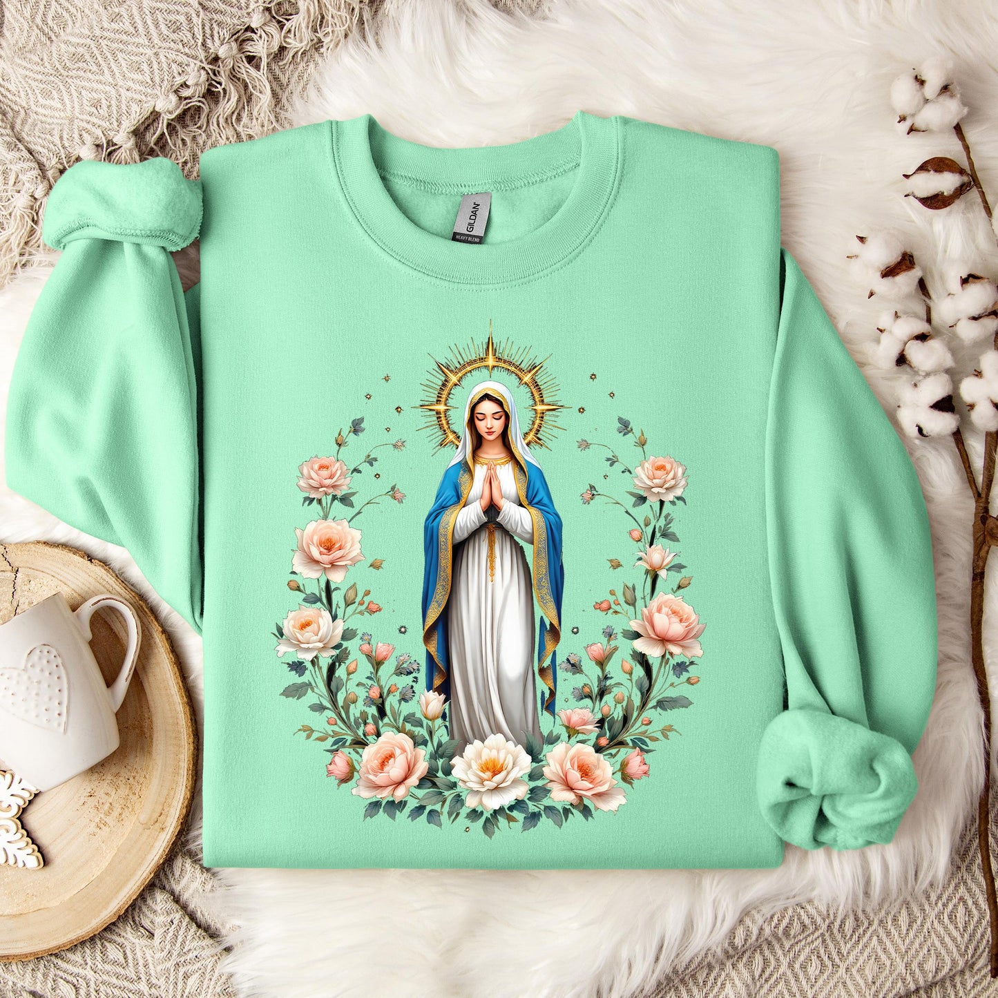 The Holy Virgin Mary 102 Sweatshirt