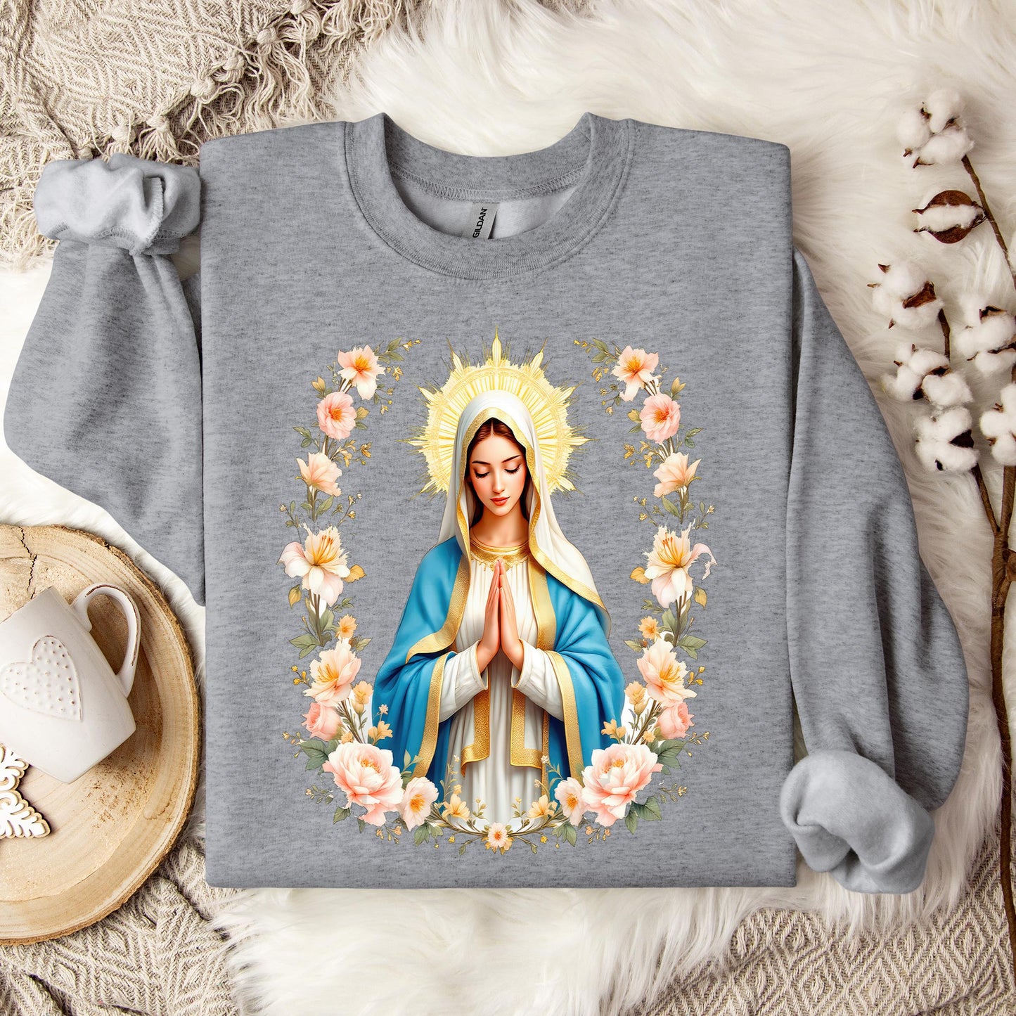 The Holy Virgin Mary 103 Sweatshirt