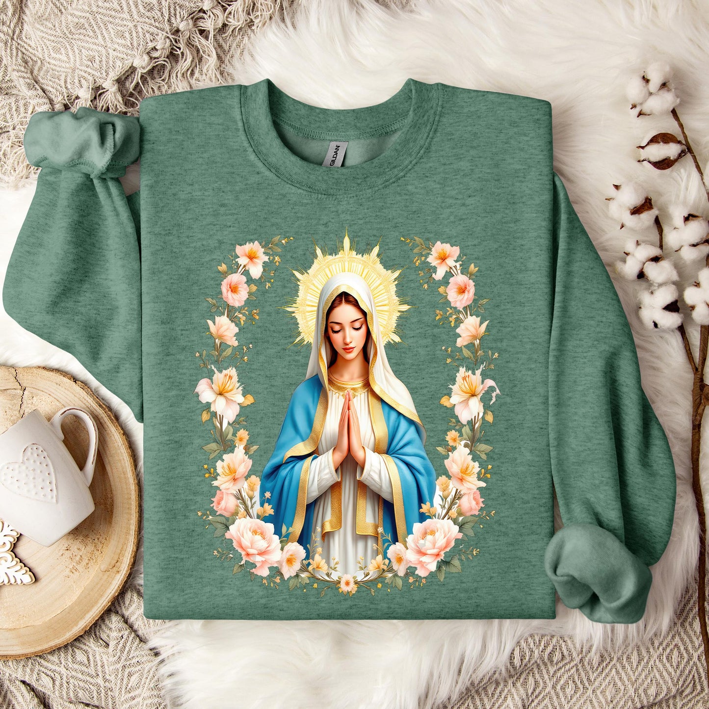The Holy Virgin Mary 103 Sweatshirt