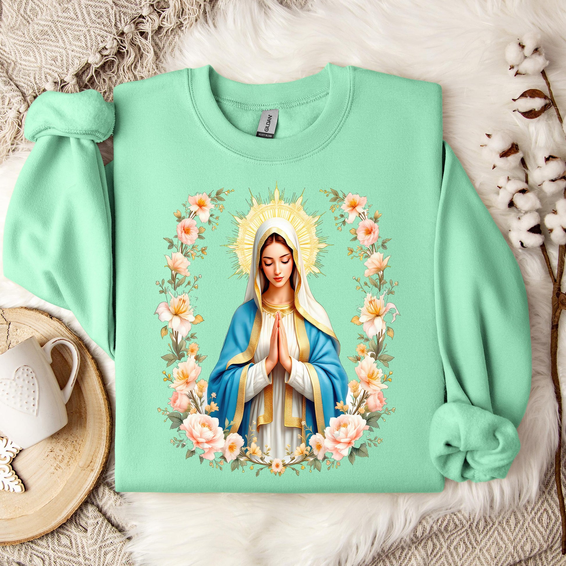 The Holy Virgin Mary 103 Sweatshirt