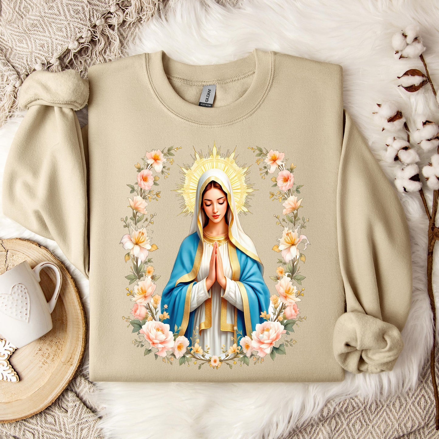 The Holy Virgin Mary 103 Sweatshirt