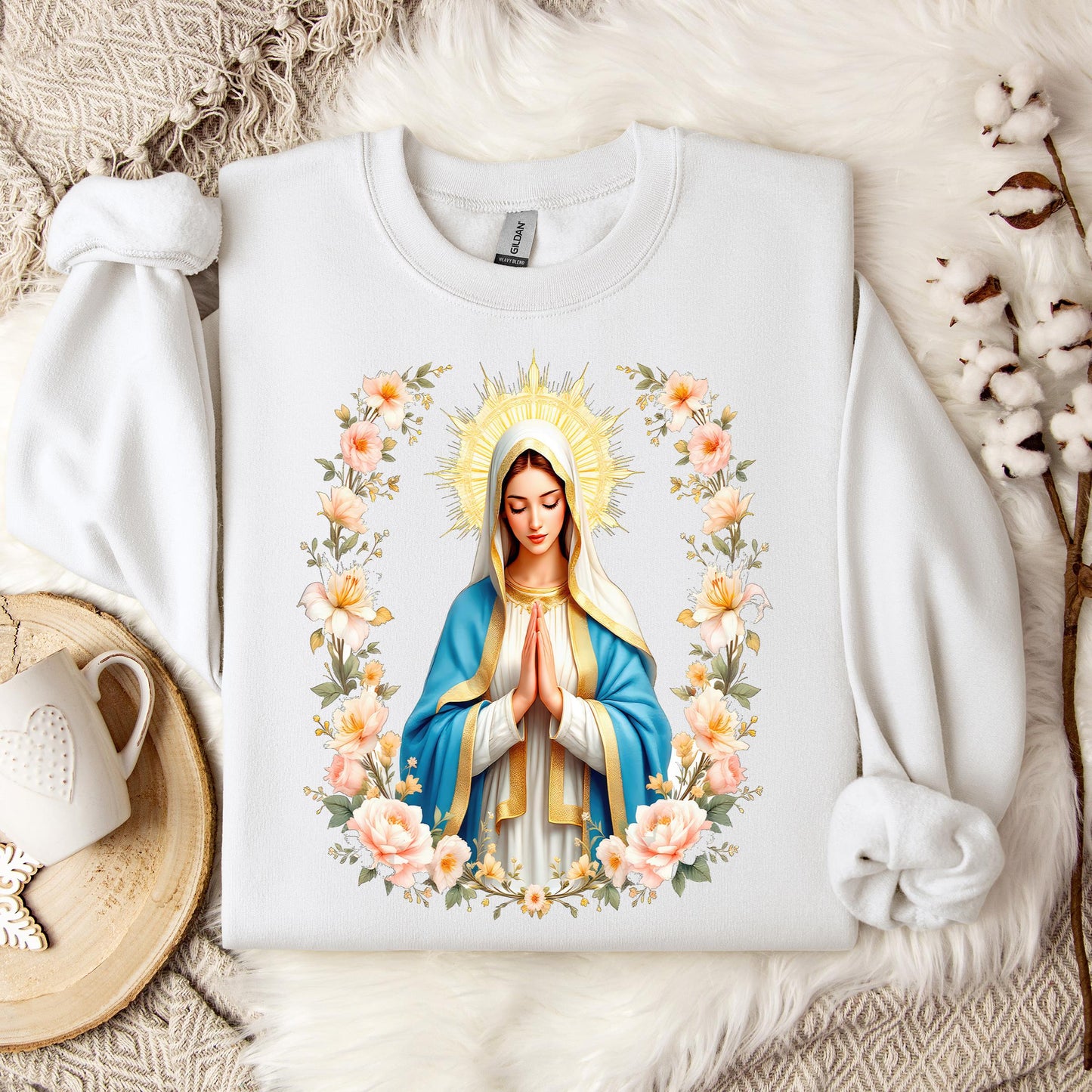 The Holy Virgin Mary 103 Sweatshirt