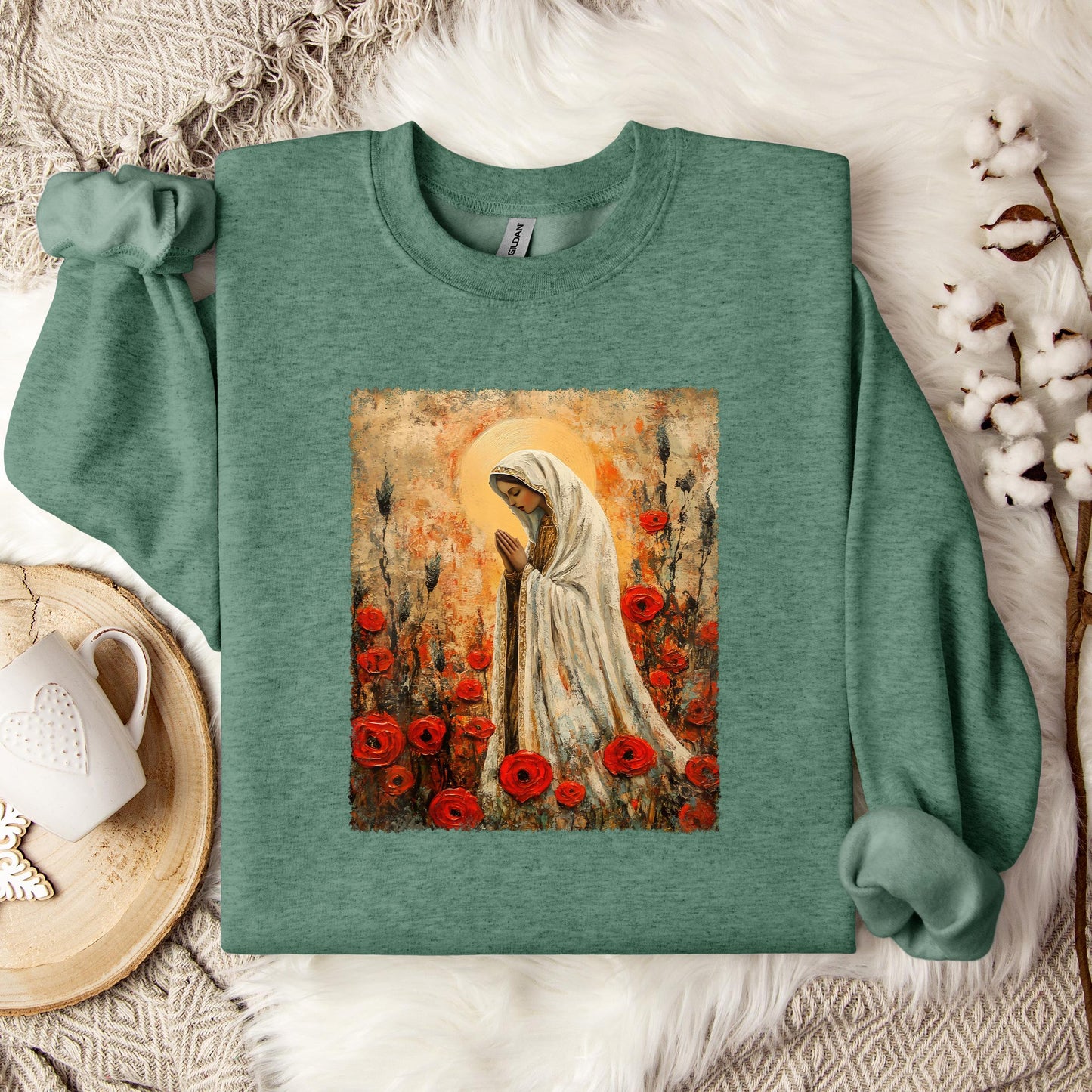 The Holy Virgin Mary 104 Sweatshirt