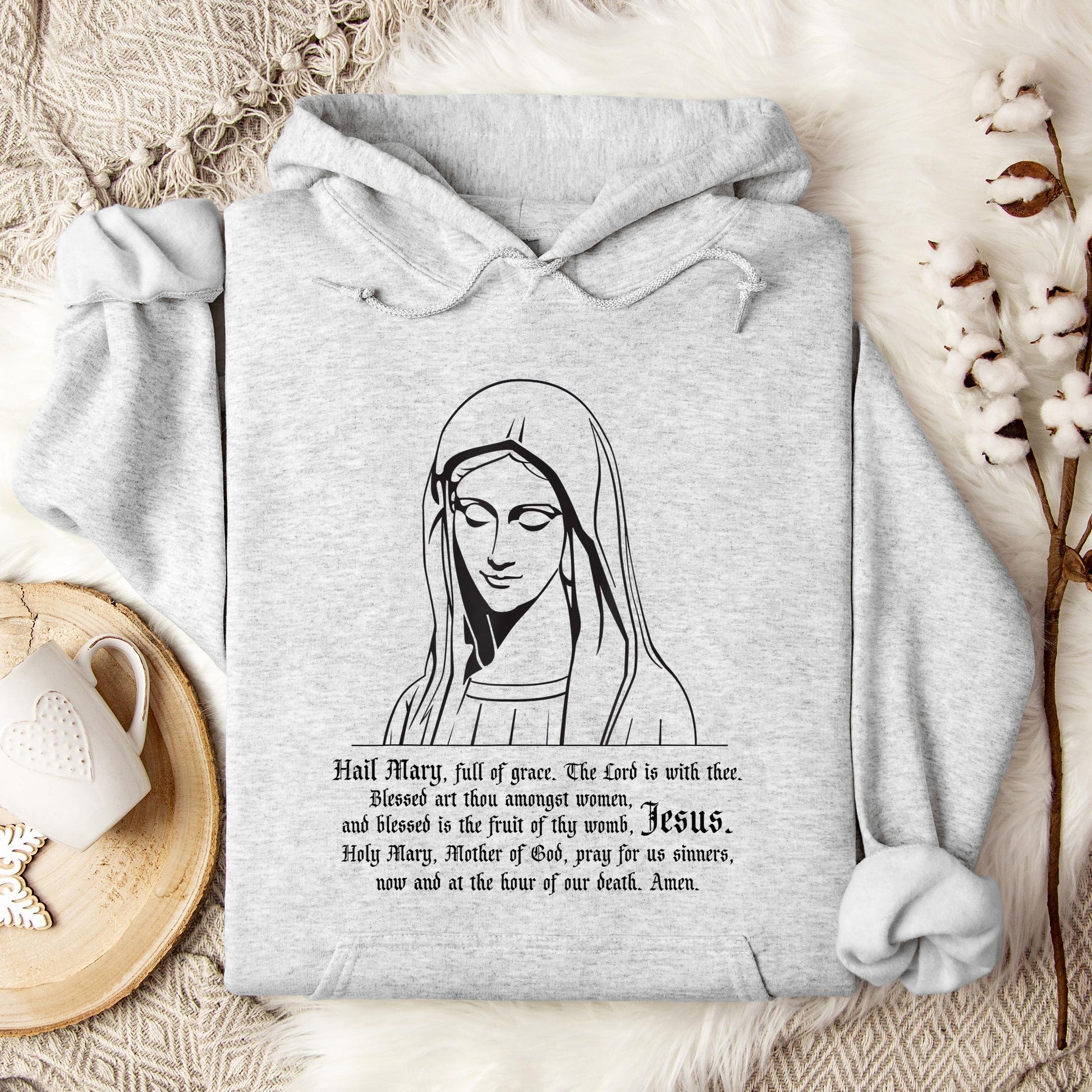 The Holy Virgin Mary 105 Hoodie