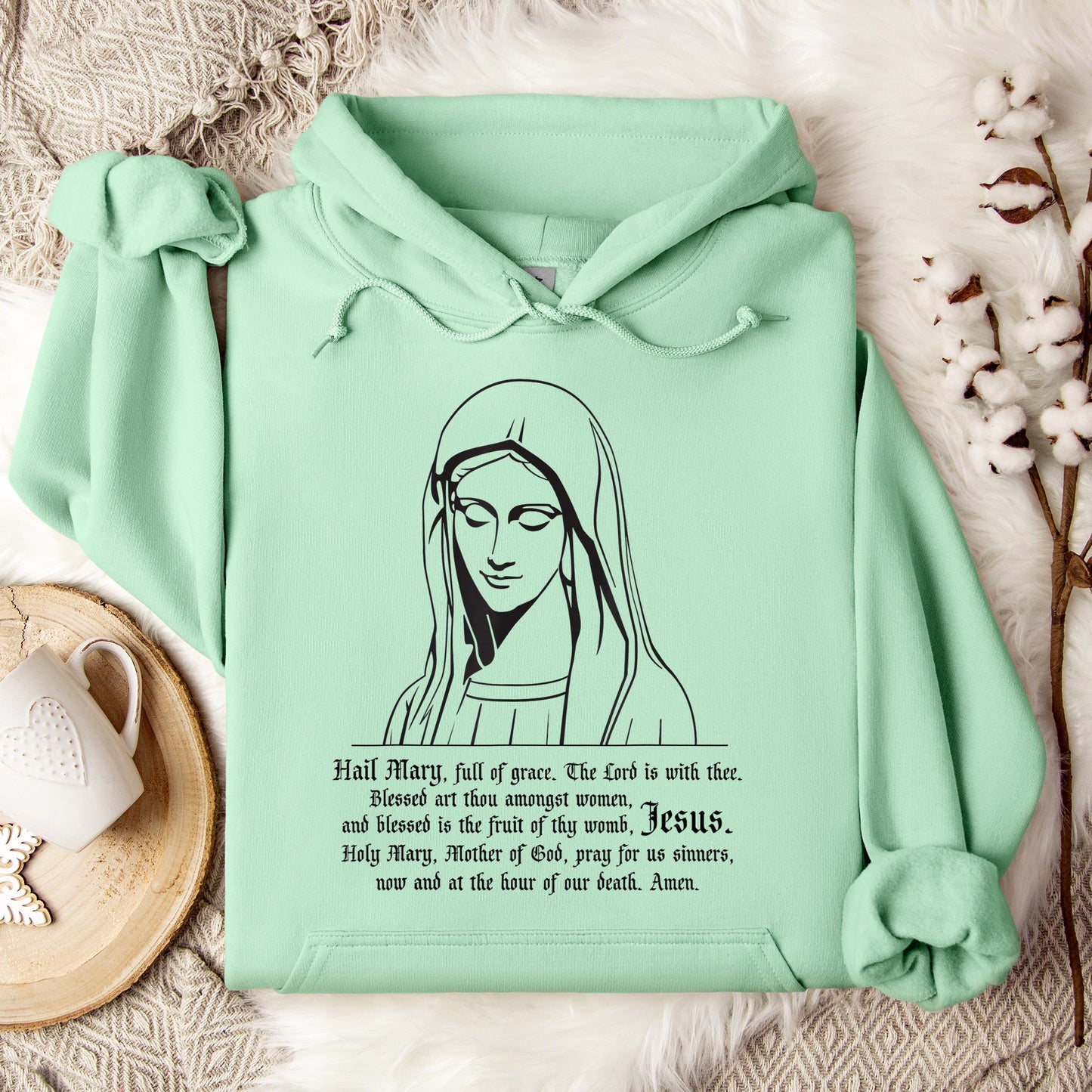 The Holy Virgin Mary 105 Hoodie