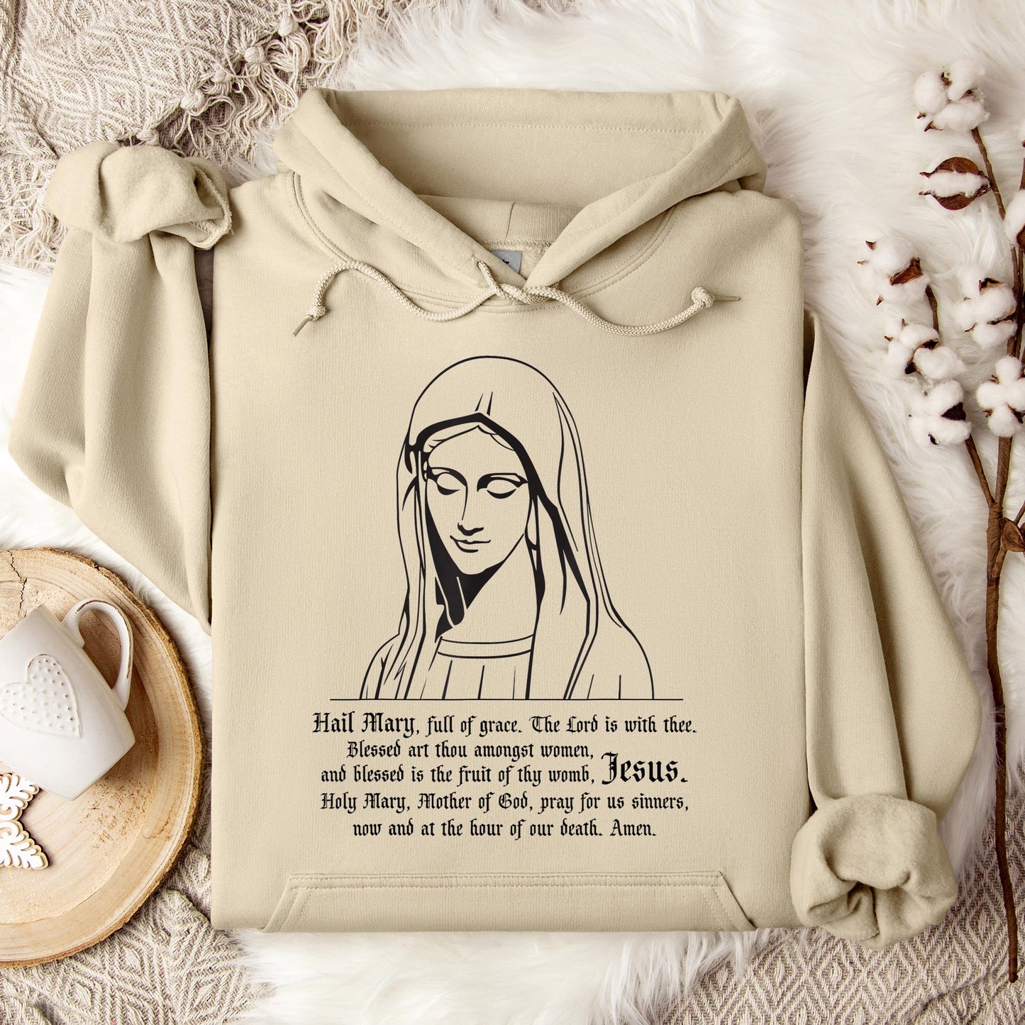The Holy Virgin Mary 105 Hoodie