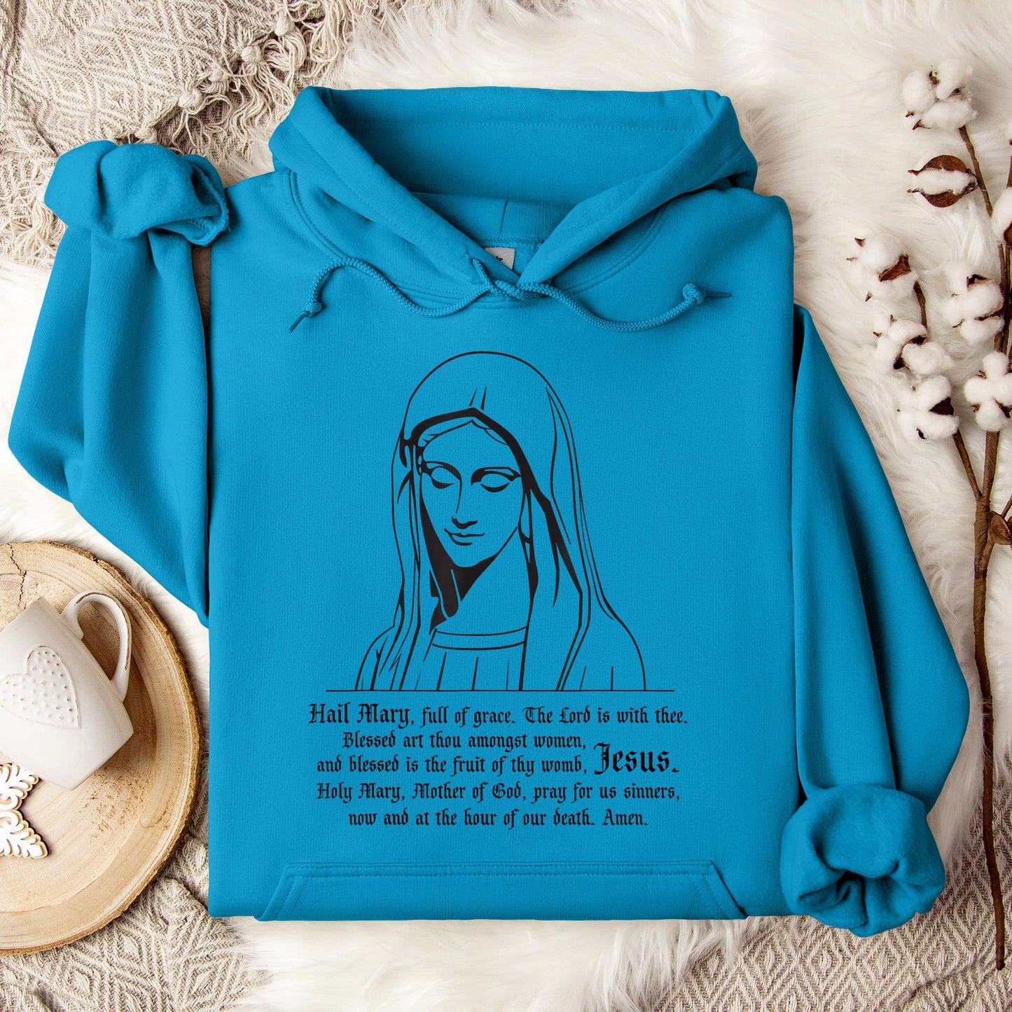 The Holy Virgin Mary 105 Hoodie