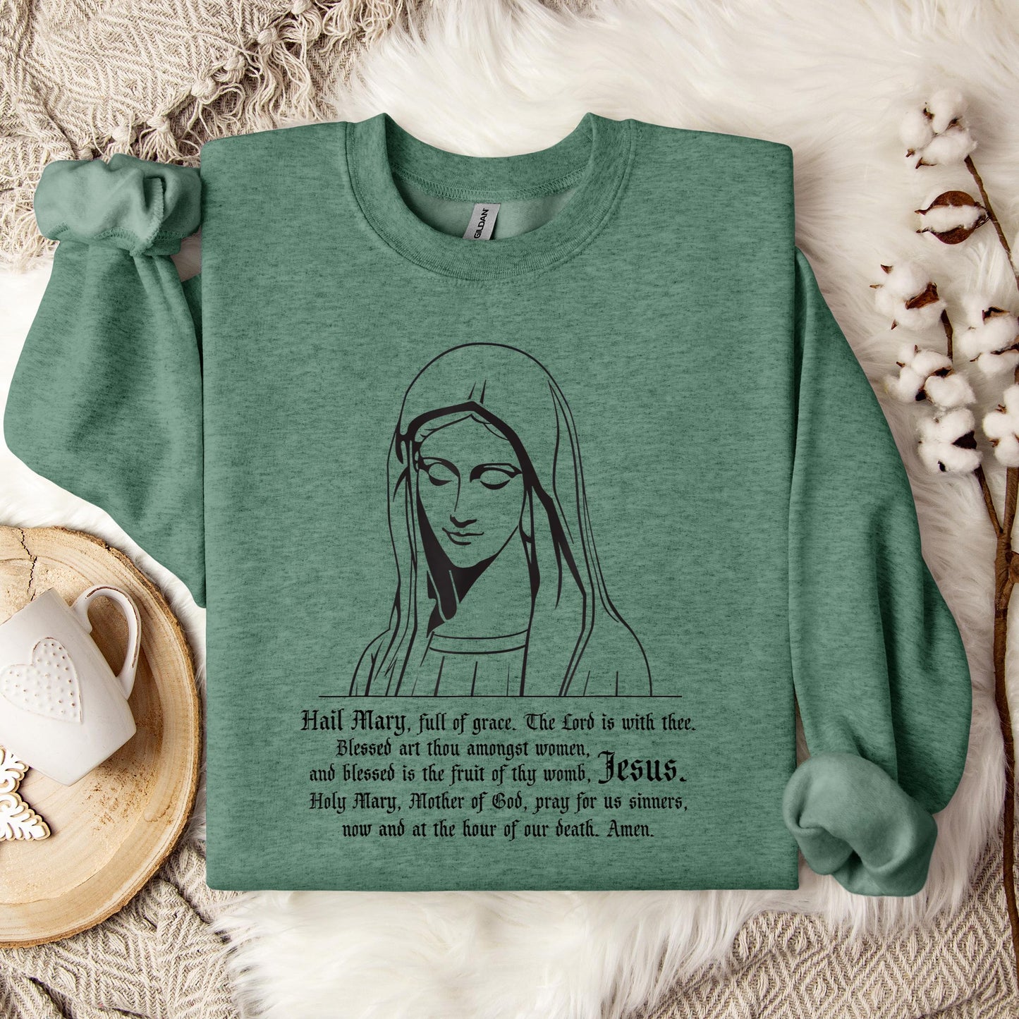 The Holy Virgin Mary 105 Sweatshirt