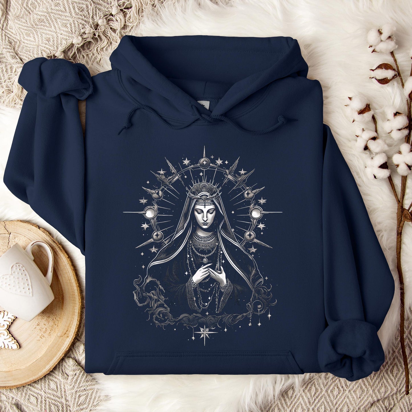 The Holy Virgin Mary 106 Hoodie