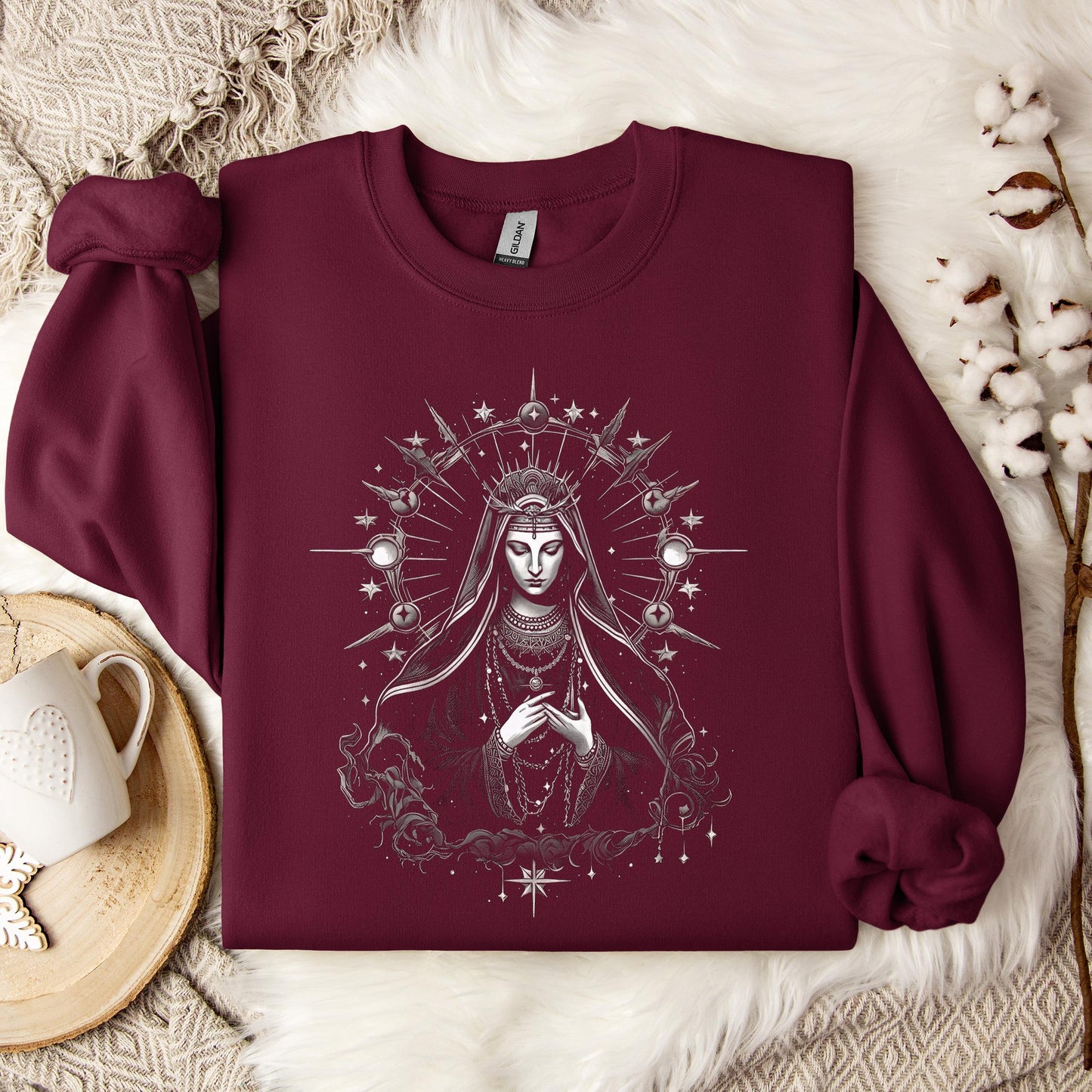 The Holy Virgin Mary 106 Sweatshirt