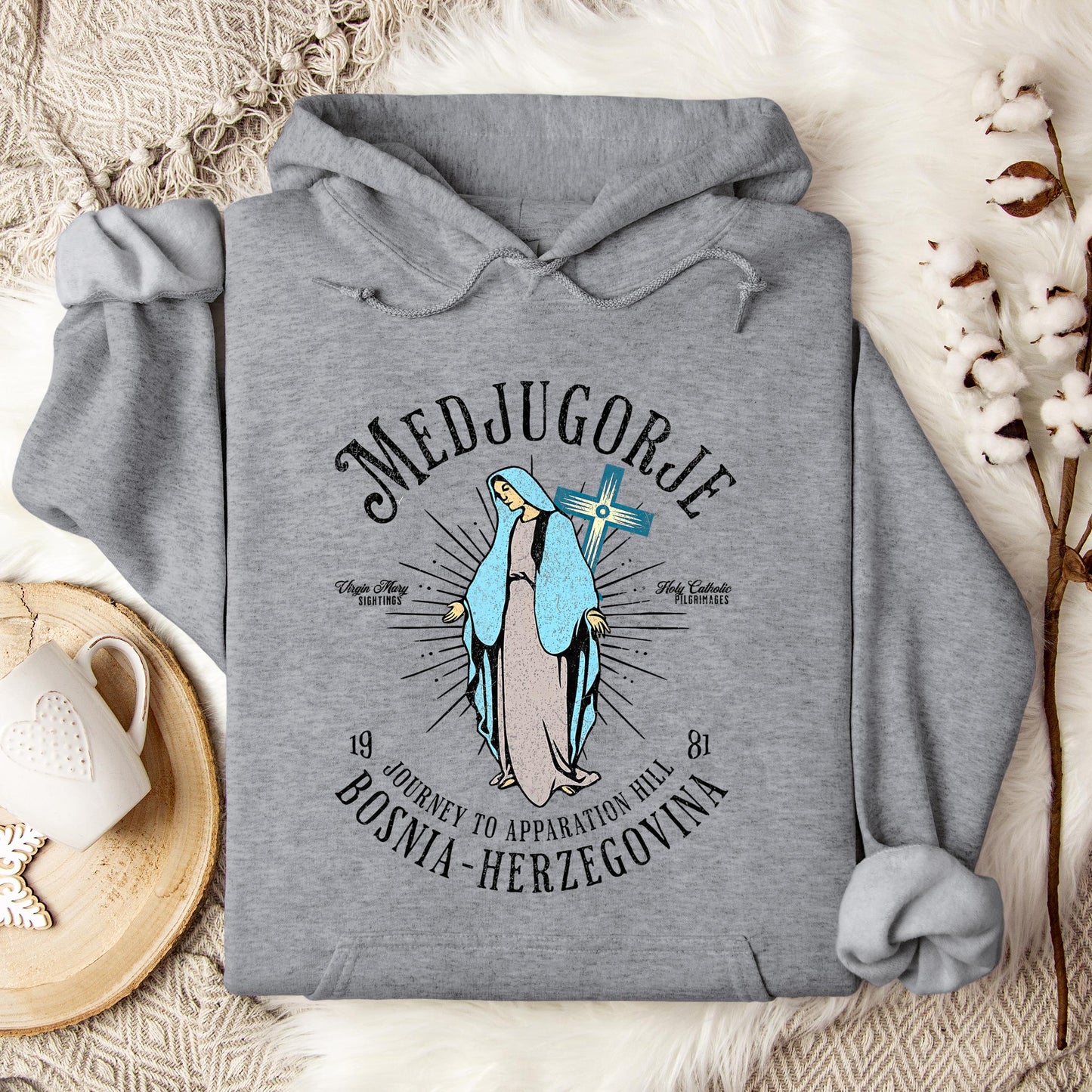 The Holy Virgin Mary 107 Hoodie