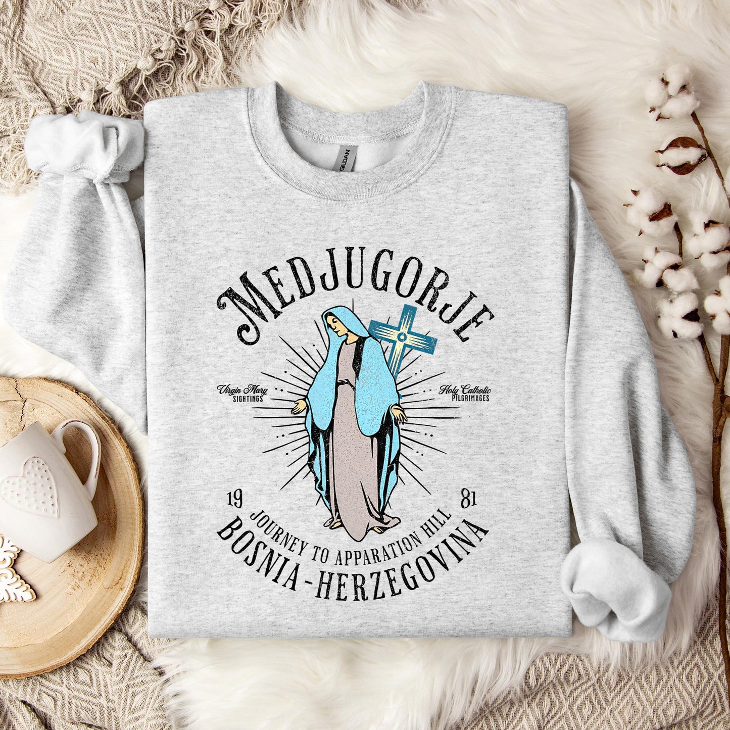 The Holy Virgin Mary 107 Sweatshirt