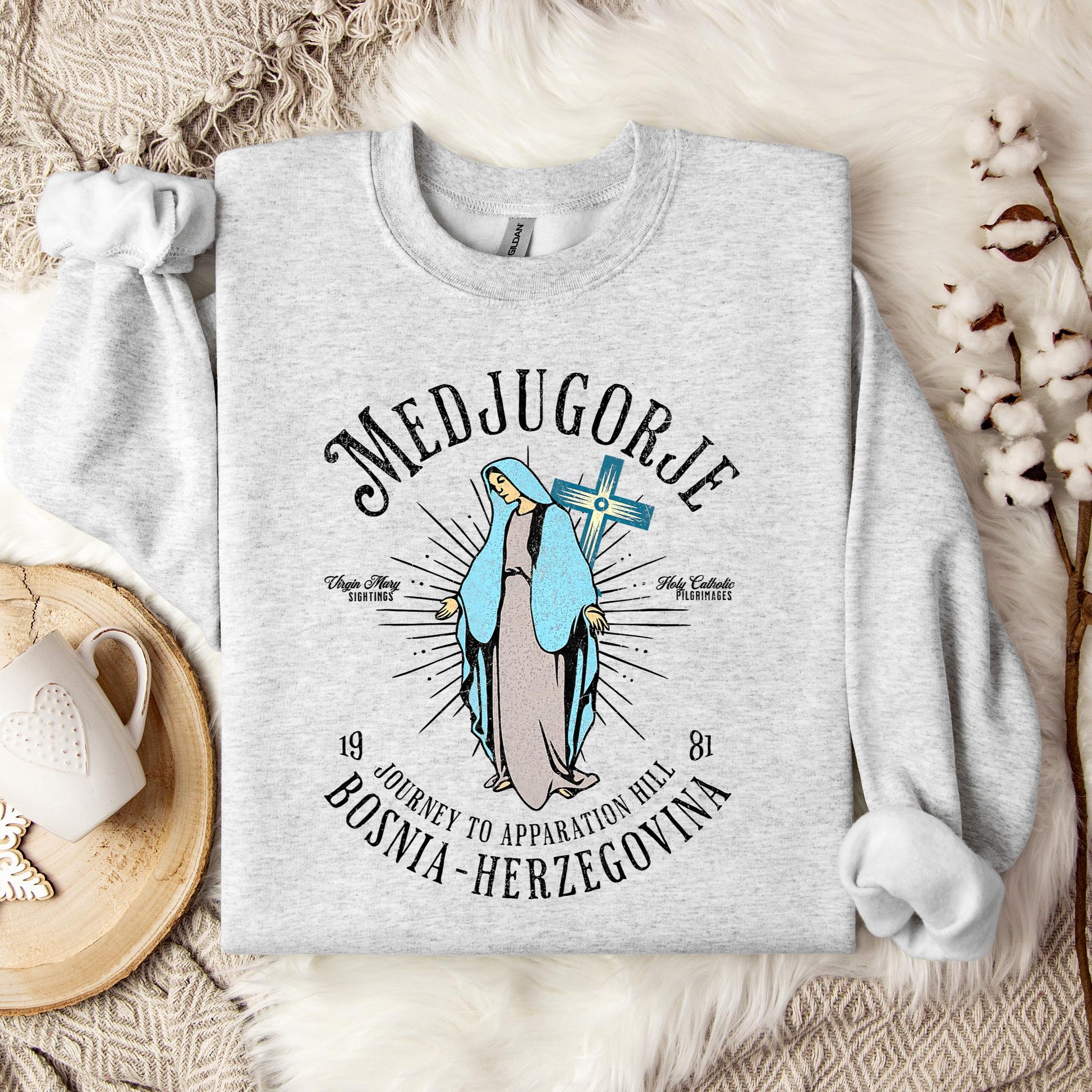 The Holy Virgin Mary 107 Sweatshirt