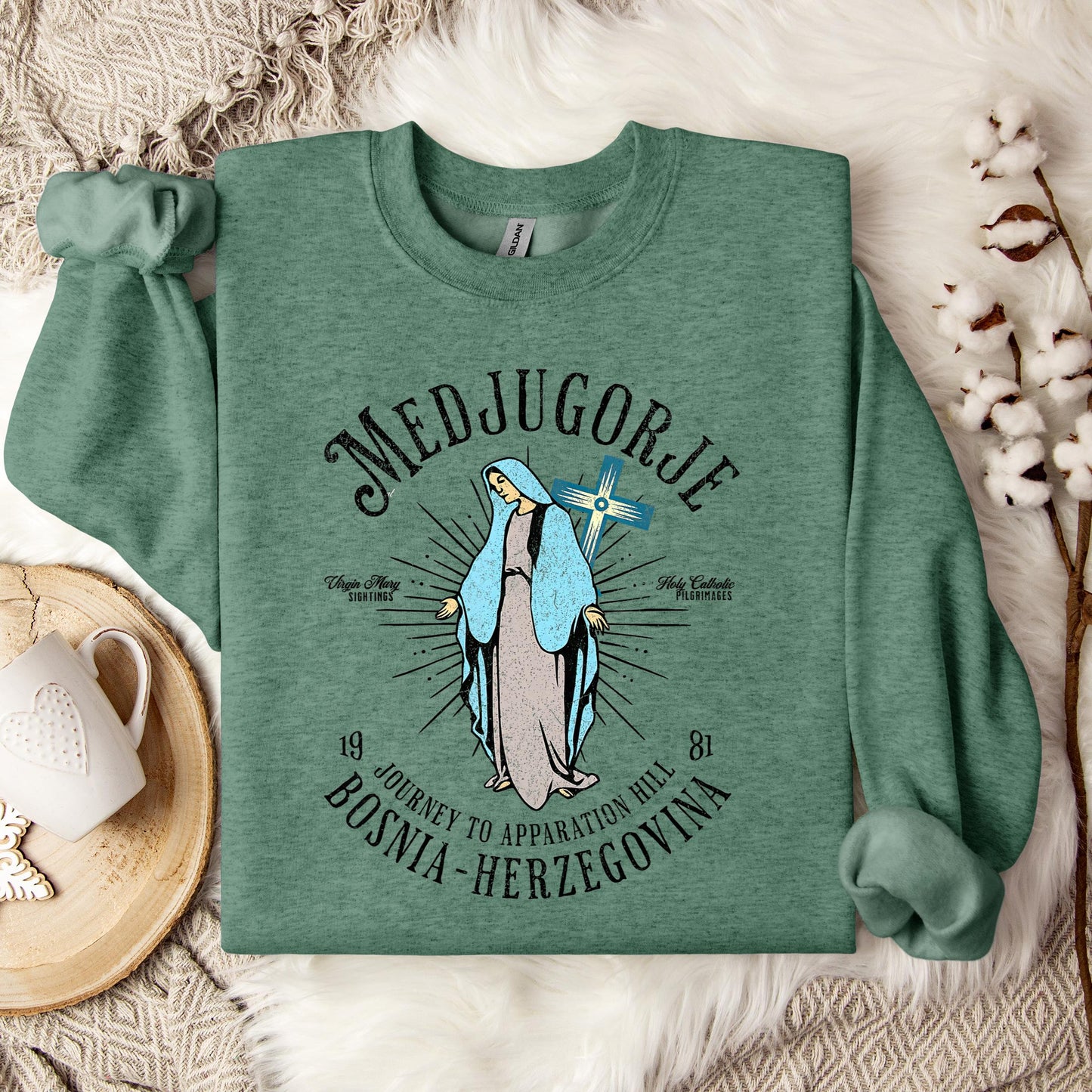 The Holy Virgin Mary 107 Sweatshirt