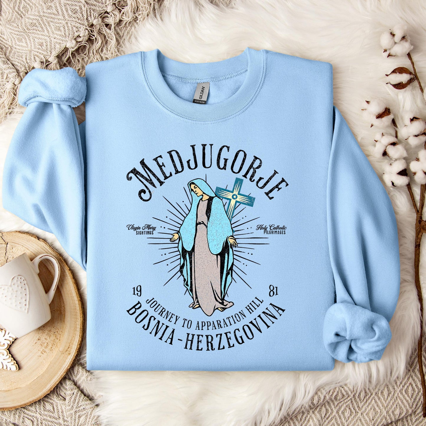 The Holy Virgin Mary 107 Sweatshirt
