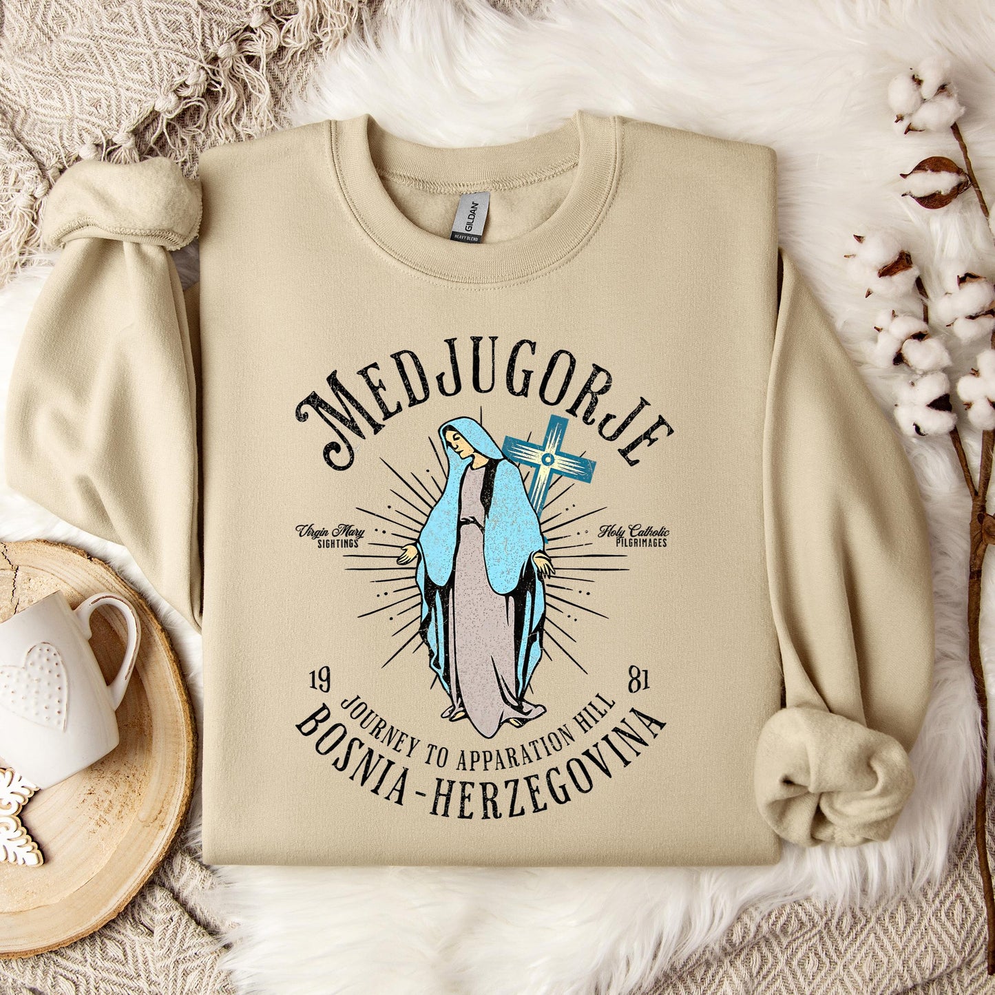 The Holy Virgin Mary 107 Sweatshirt