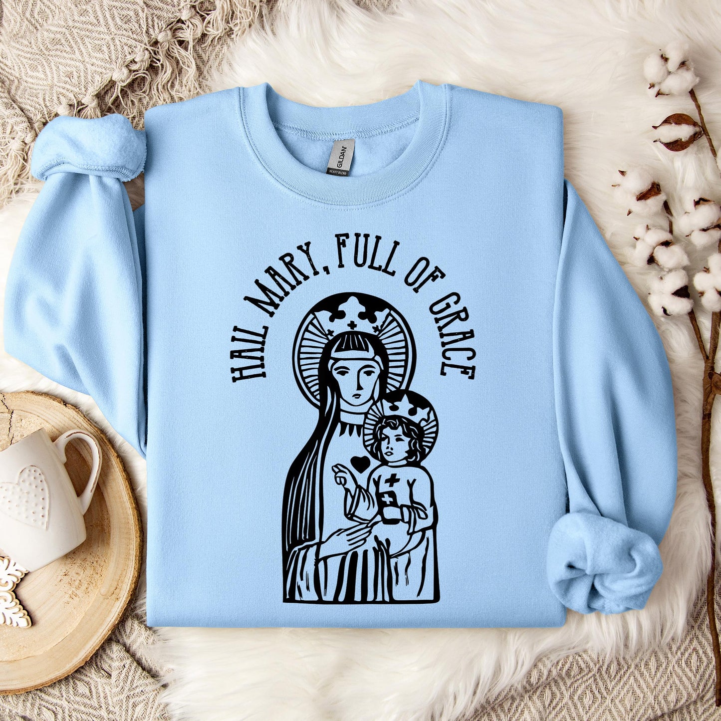 The Holy Virgin Mary 108 Sweatshirt