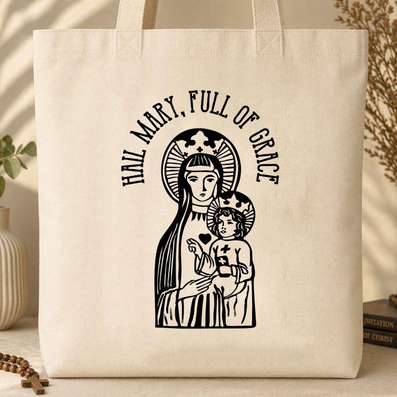The Holy Virgin Mary 108 Tote Bag