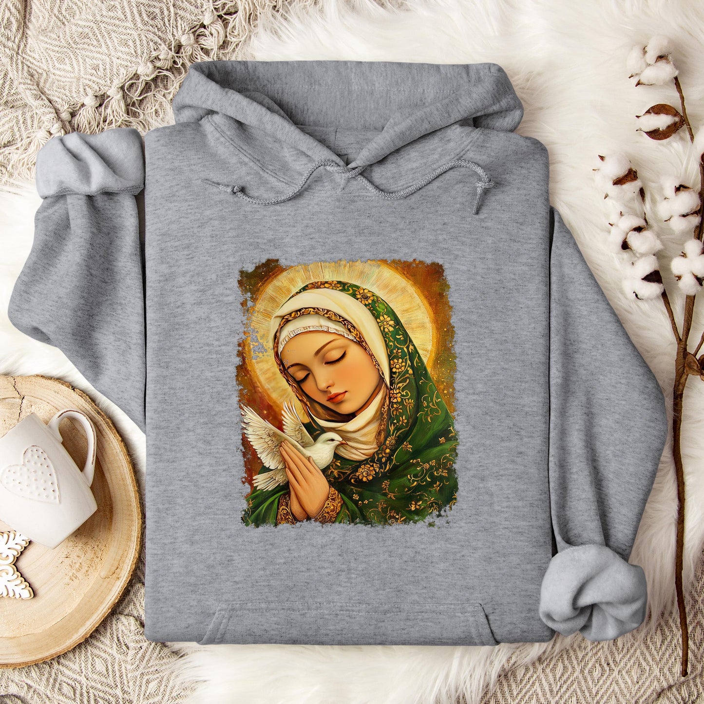 The Holy Virgin Mary 109 Hoodie
