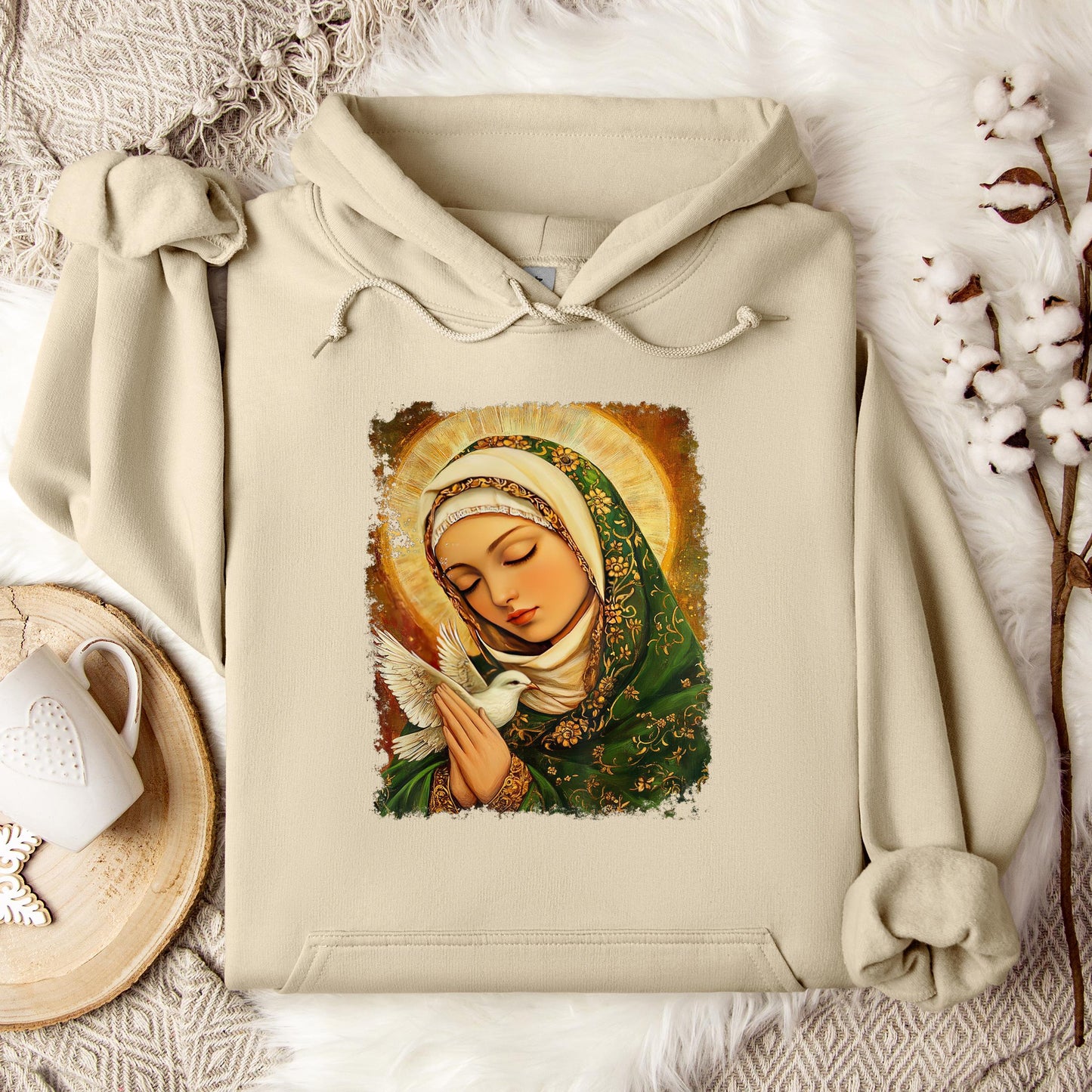 The Holy Virgin Mary 109 Hoodie